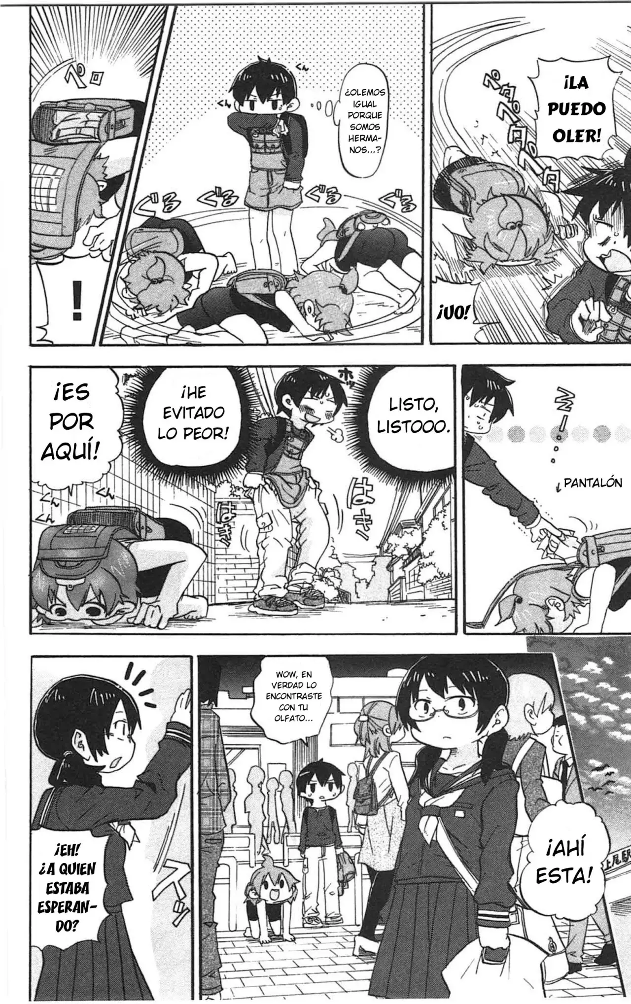 Mitsudomoe capítulo 250, página 7