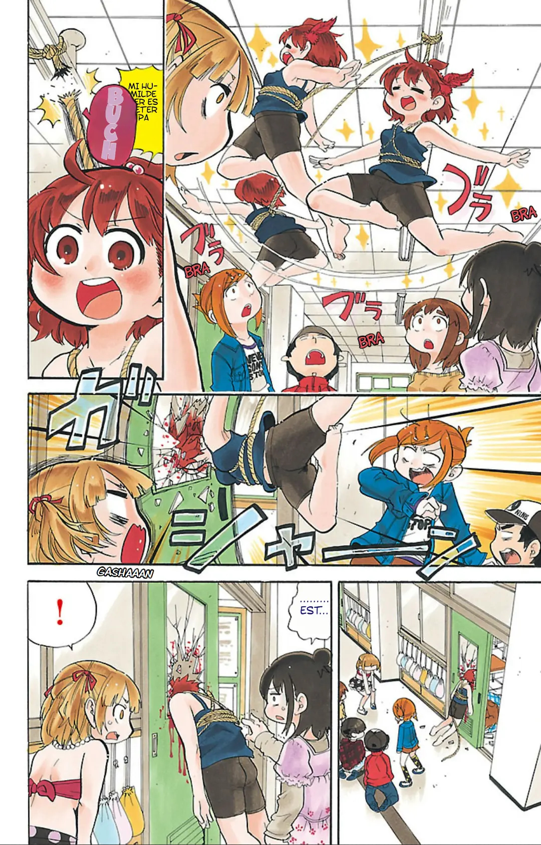 Mitsudomoe capítulo 251, página 8