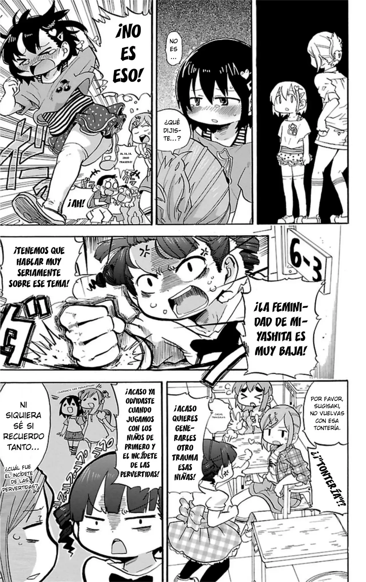 Mitsudomoe capítulo 254, página 4