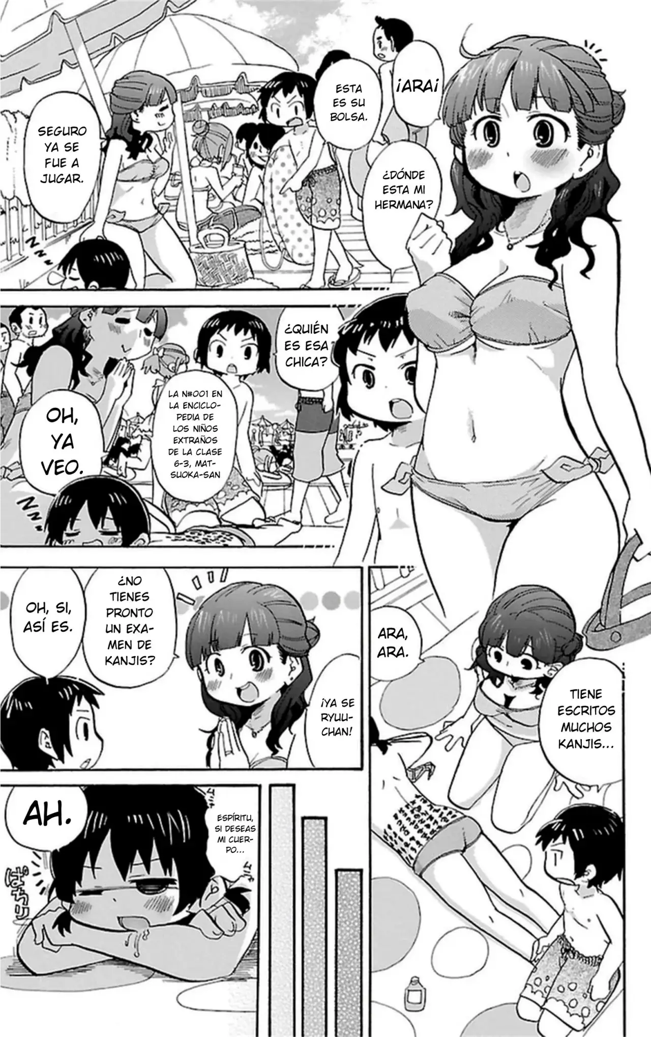 Mitsudomoe capítulo 256, página 4