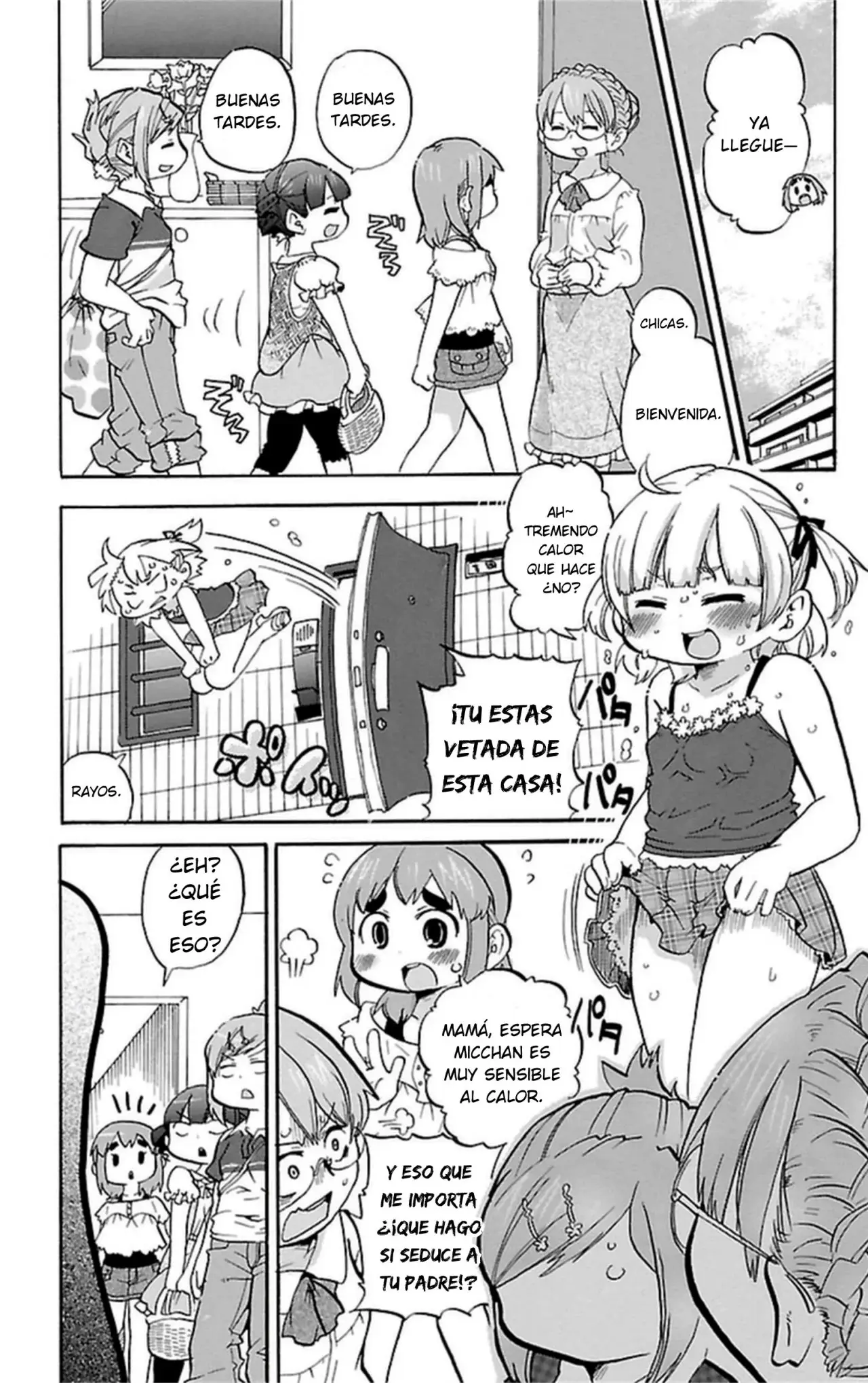 Mitsudomoe capítulo 257, página 4