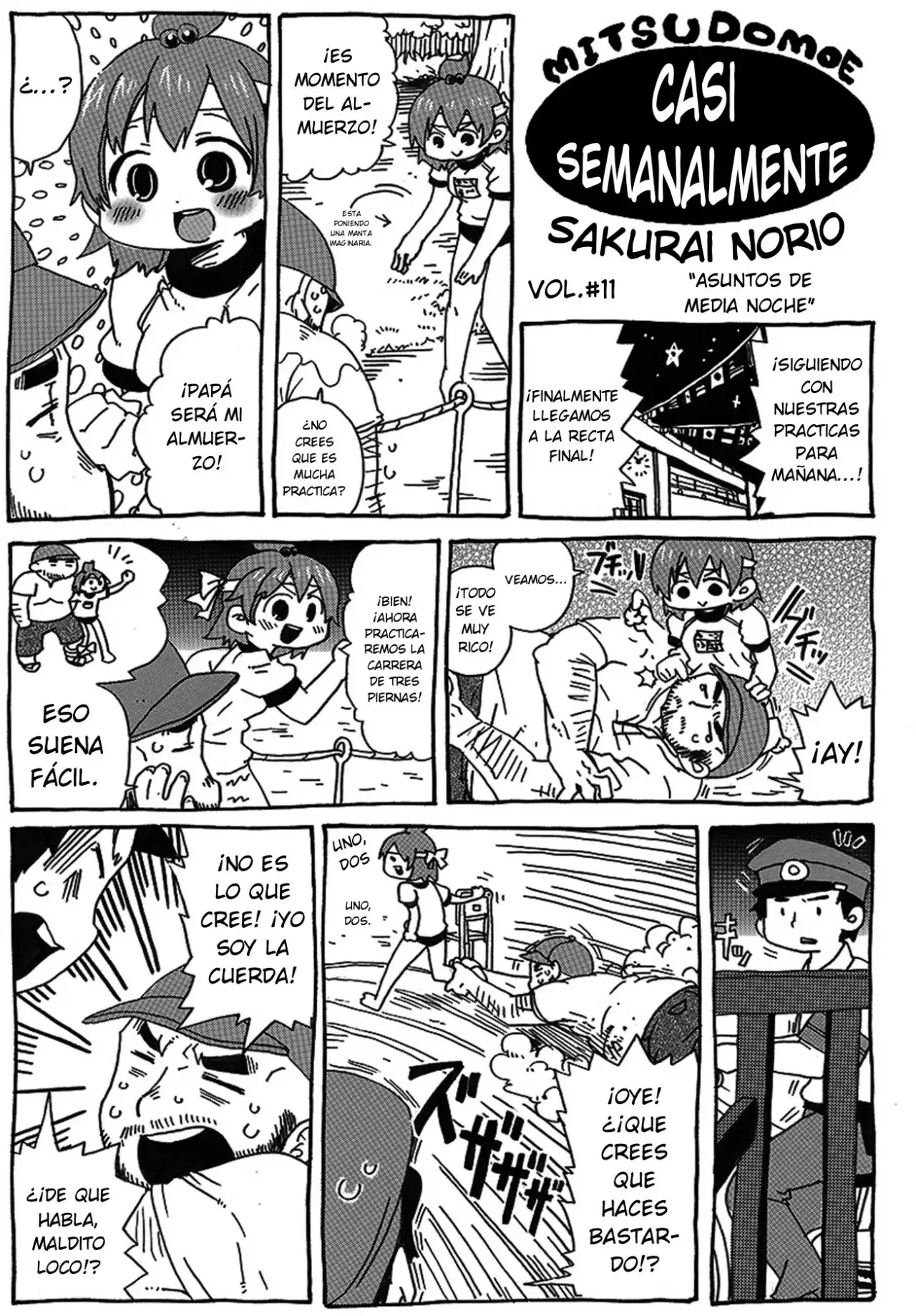 Mitsudomoe capítulo 257, página 12