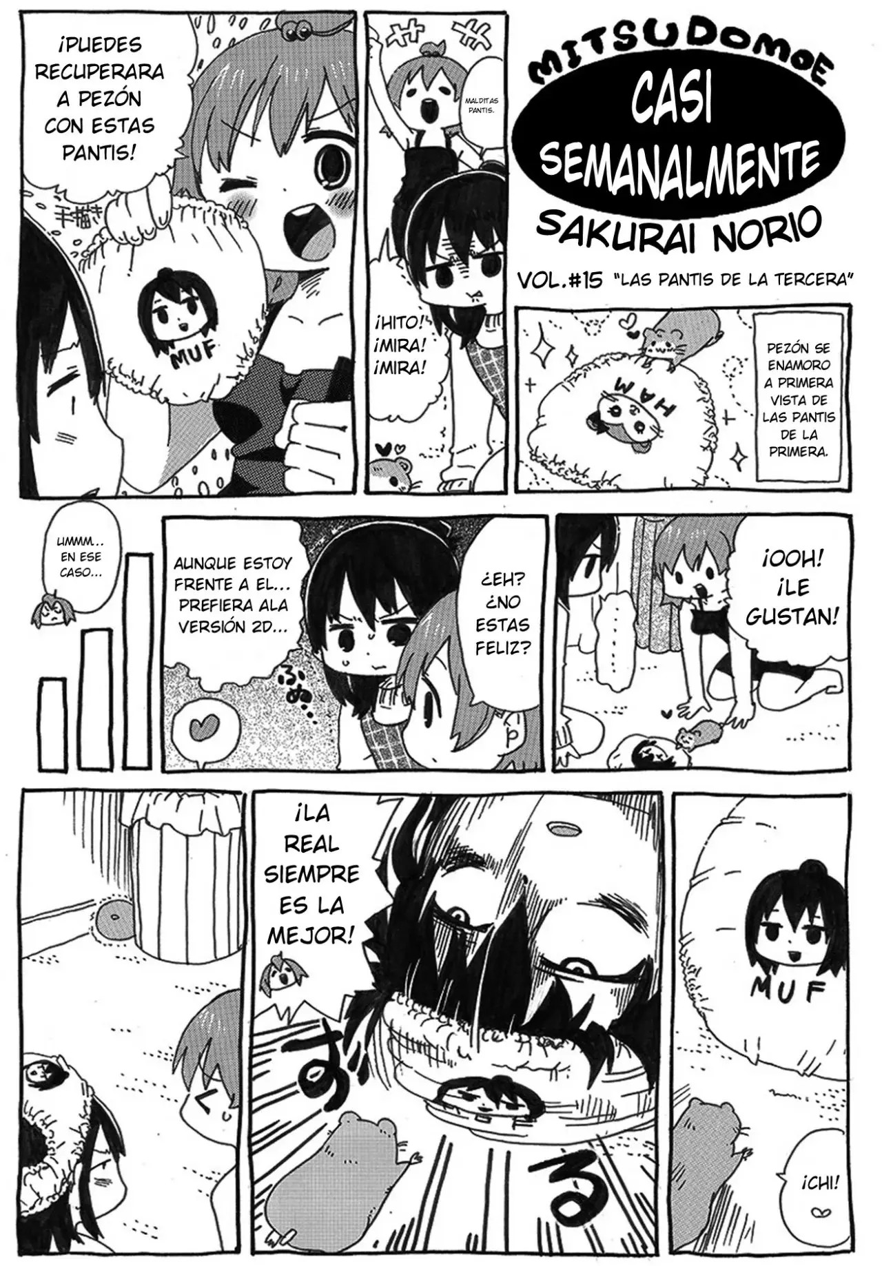 Mitsudomoe capítulo 261, página 12