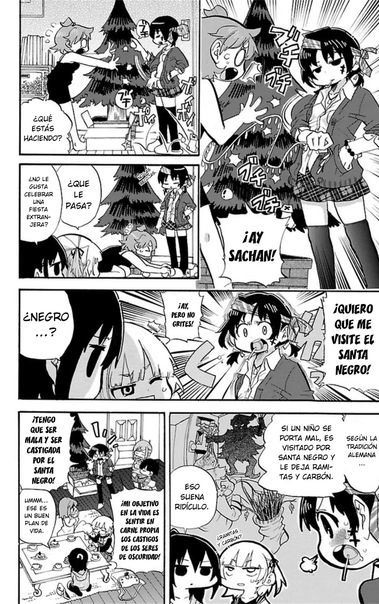 Mitsudomoe capítulo 263, página 3