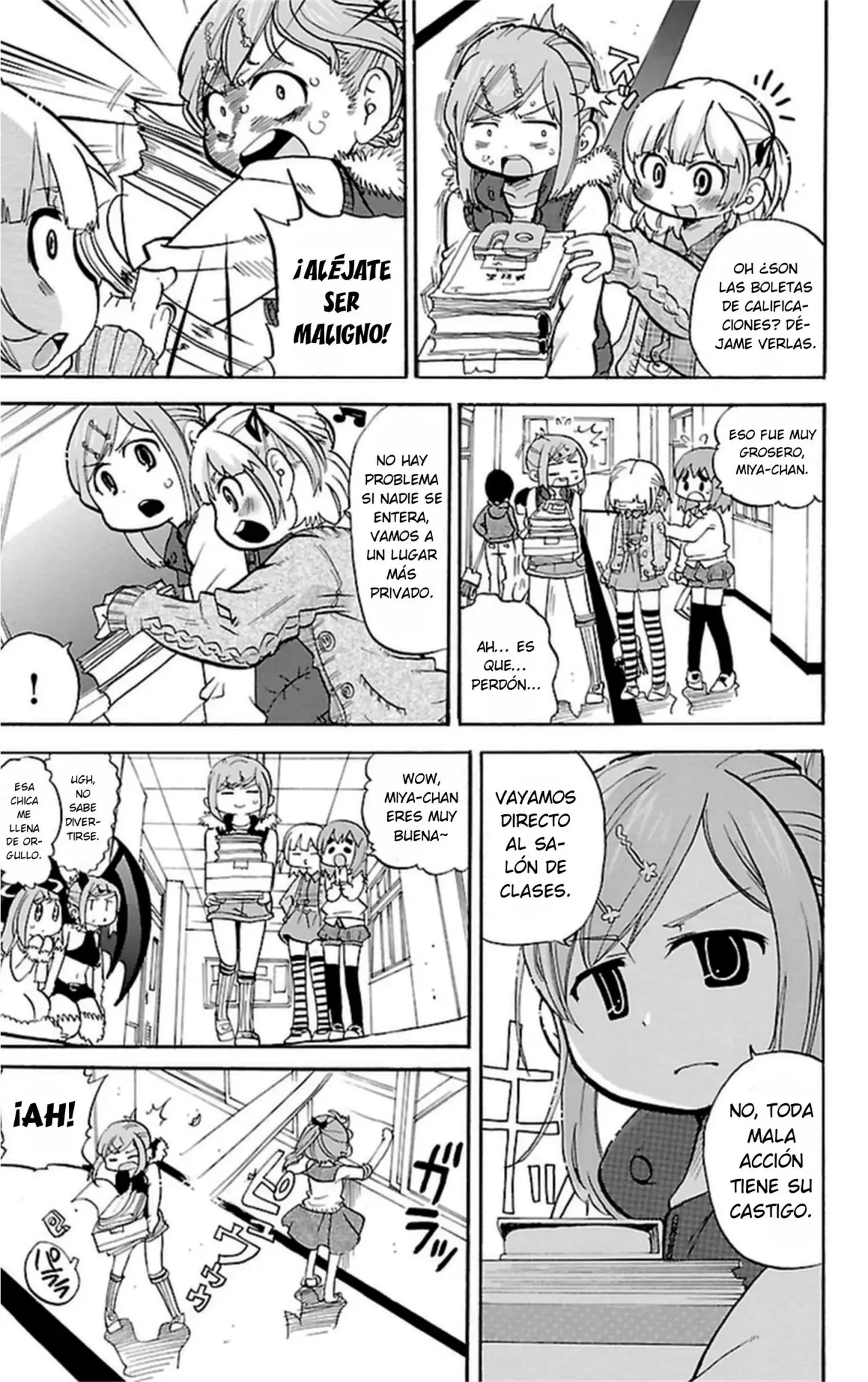 Mitsudomoe capítulo 264, página 4