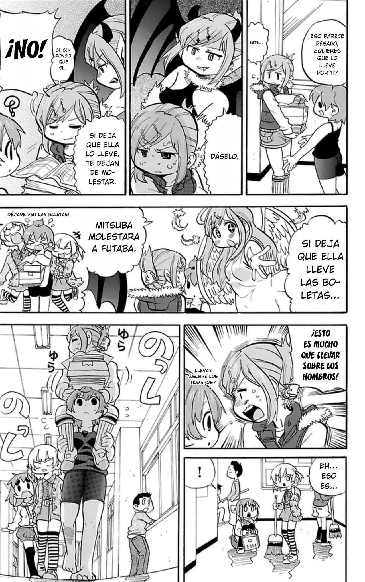 Mitsudomoe capítulo 264, página 6