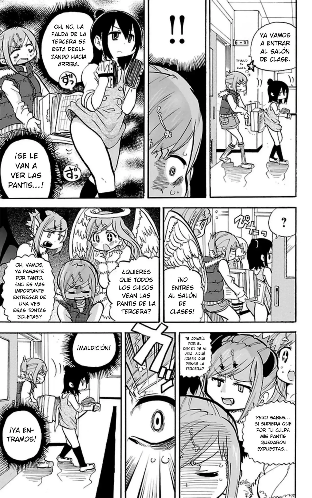 Mitsudomoe capítulo 264, página 8