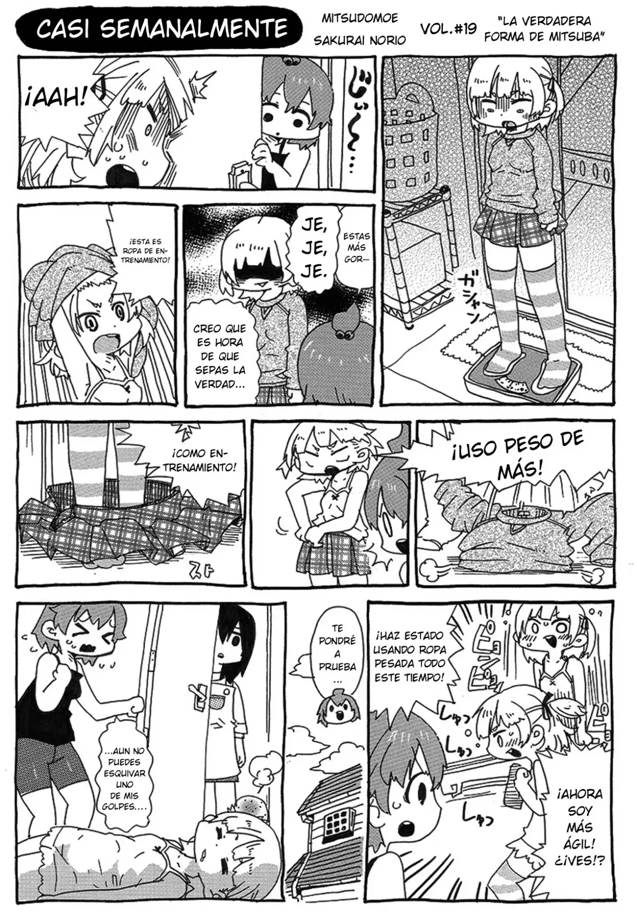 Mitsudomoe capítulo 265, página 10