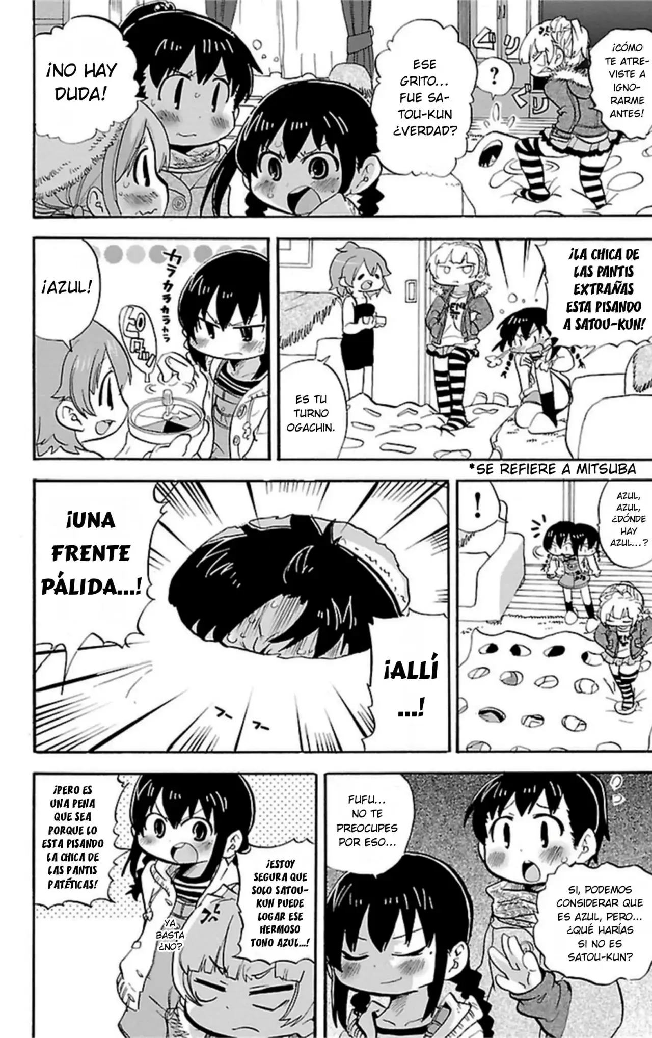 Mitsudomoe capítulo 266, página 7