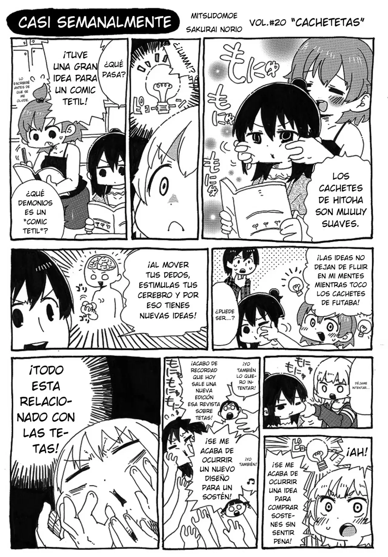 Mitsudomoe capítulo 266, página 10