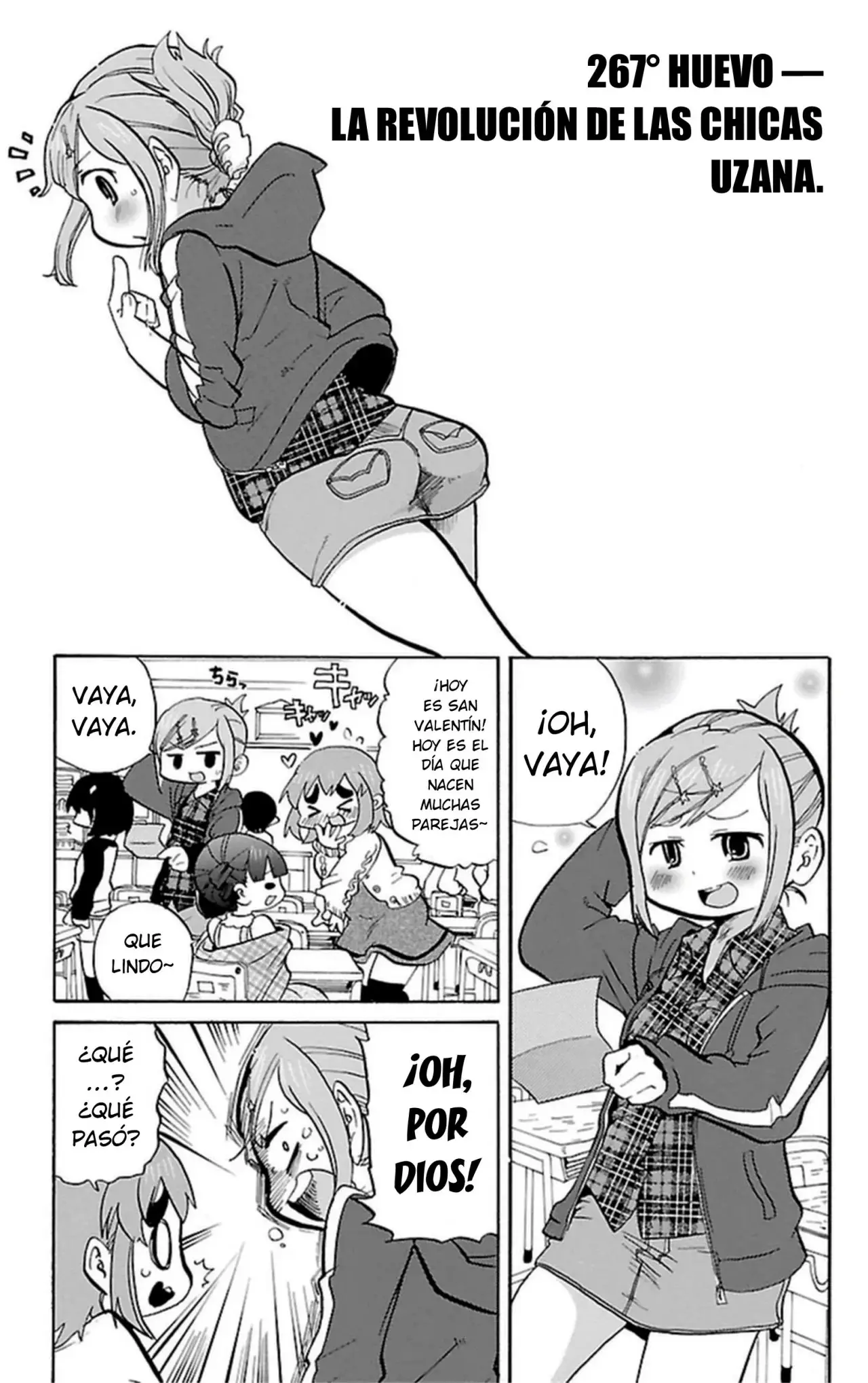 Mitsudomoe capítulo 267, página 2