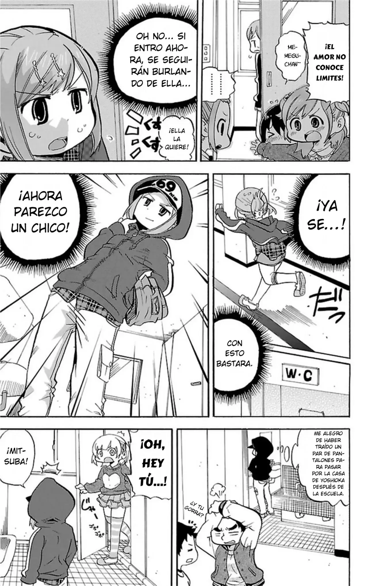 Mitsudomoe capítulo 267, página 4