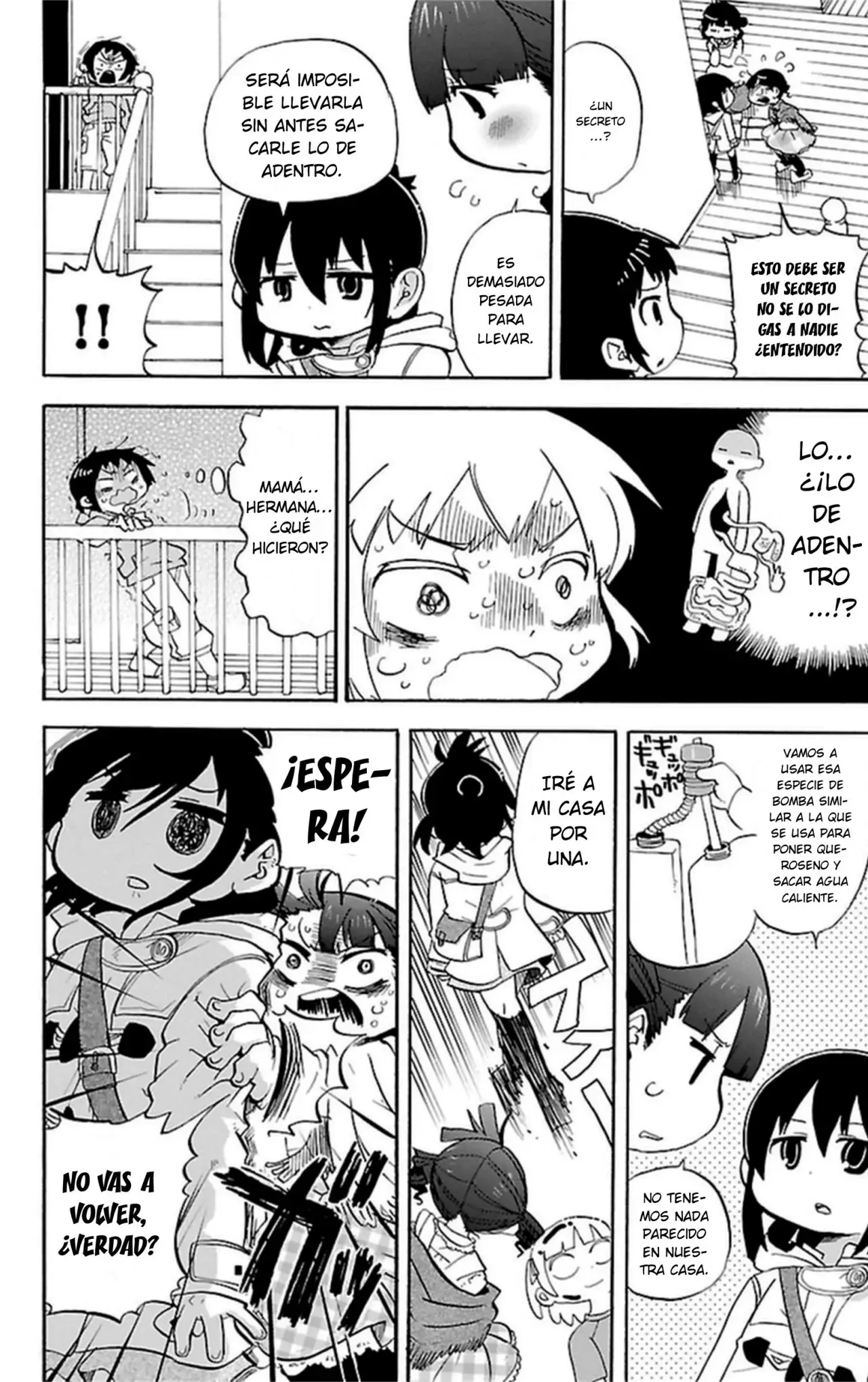 Mitsudomoe capítulo 268, página 7
