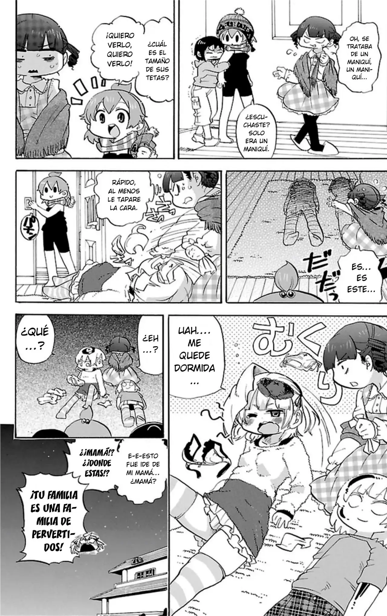 Mitsudomoe capítulo 268, página 9