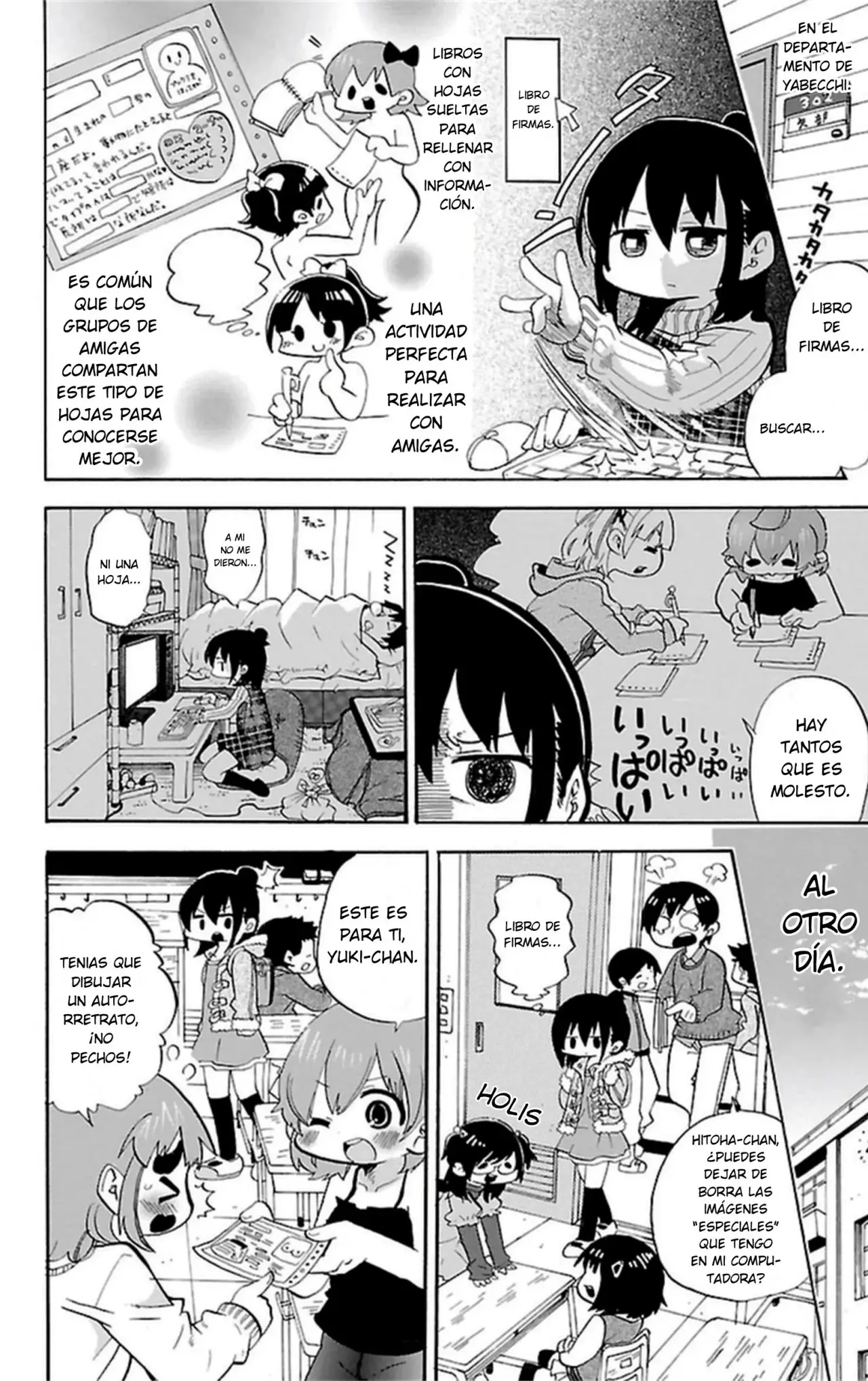 Mitsudomoe capítulo 269, página 3