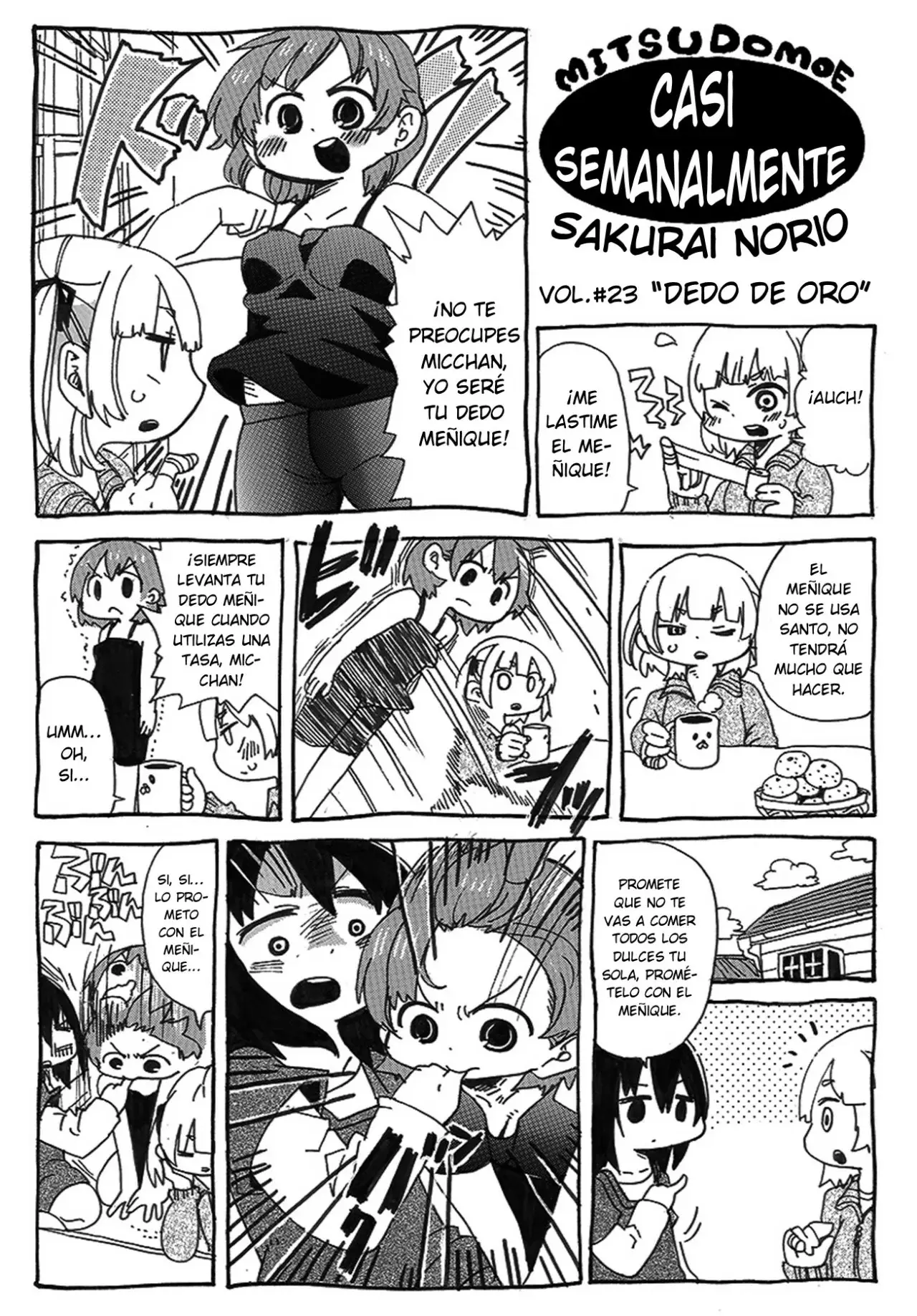 Mitsudomoe capítulo 269, página 11
