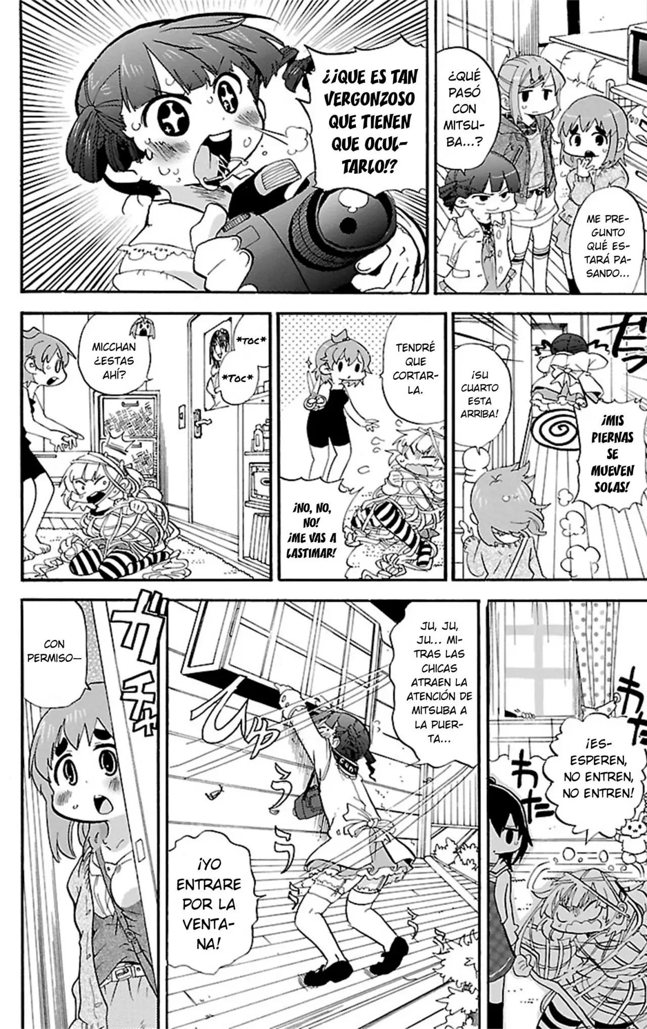 Mitsudomoe capítulo 271, página 9