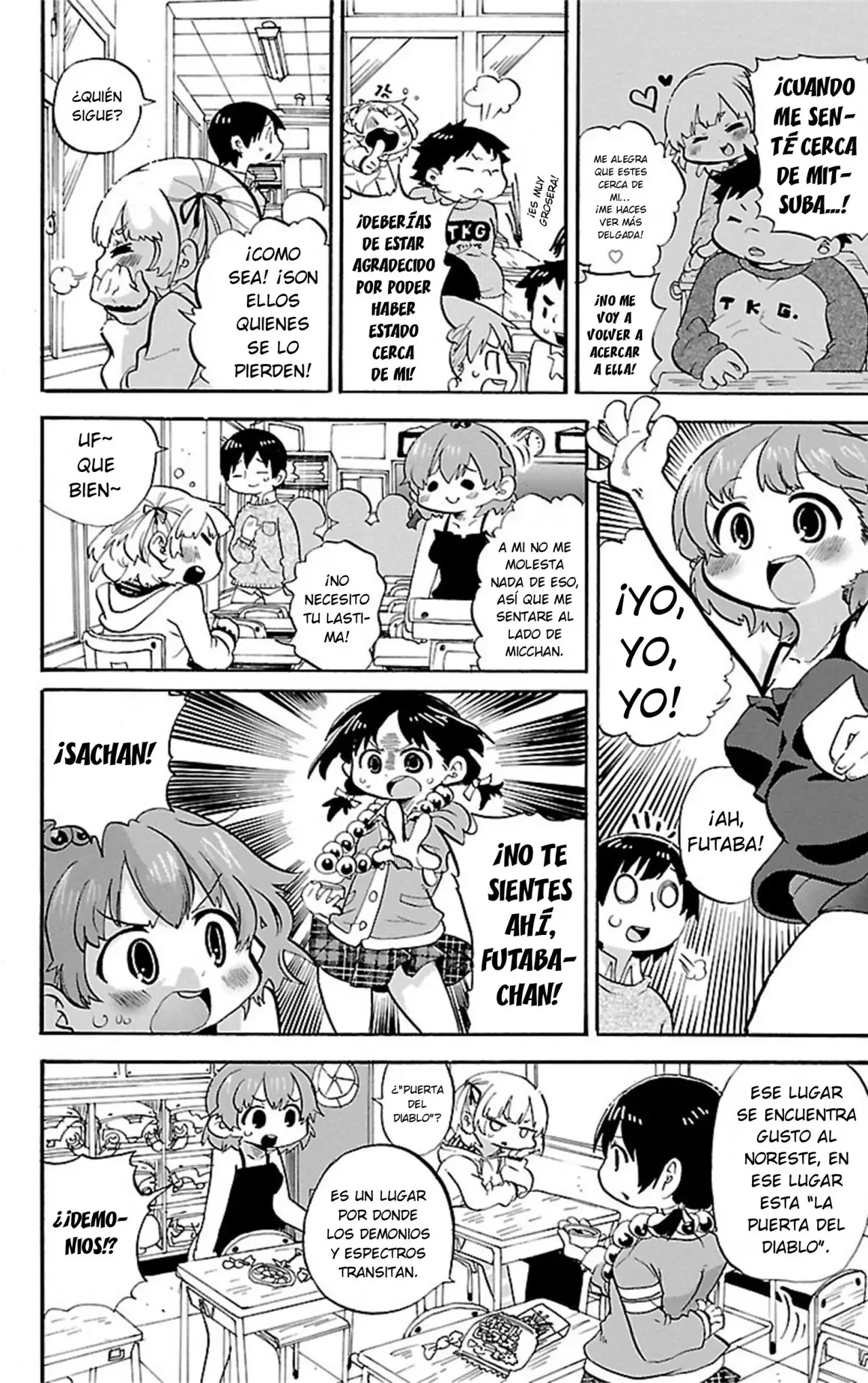 Mitsudomoe capítulo 272, página 5