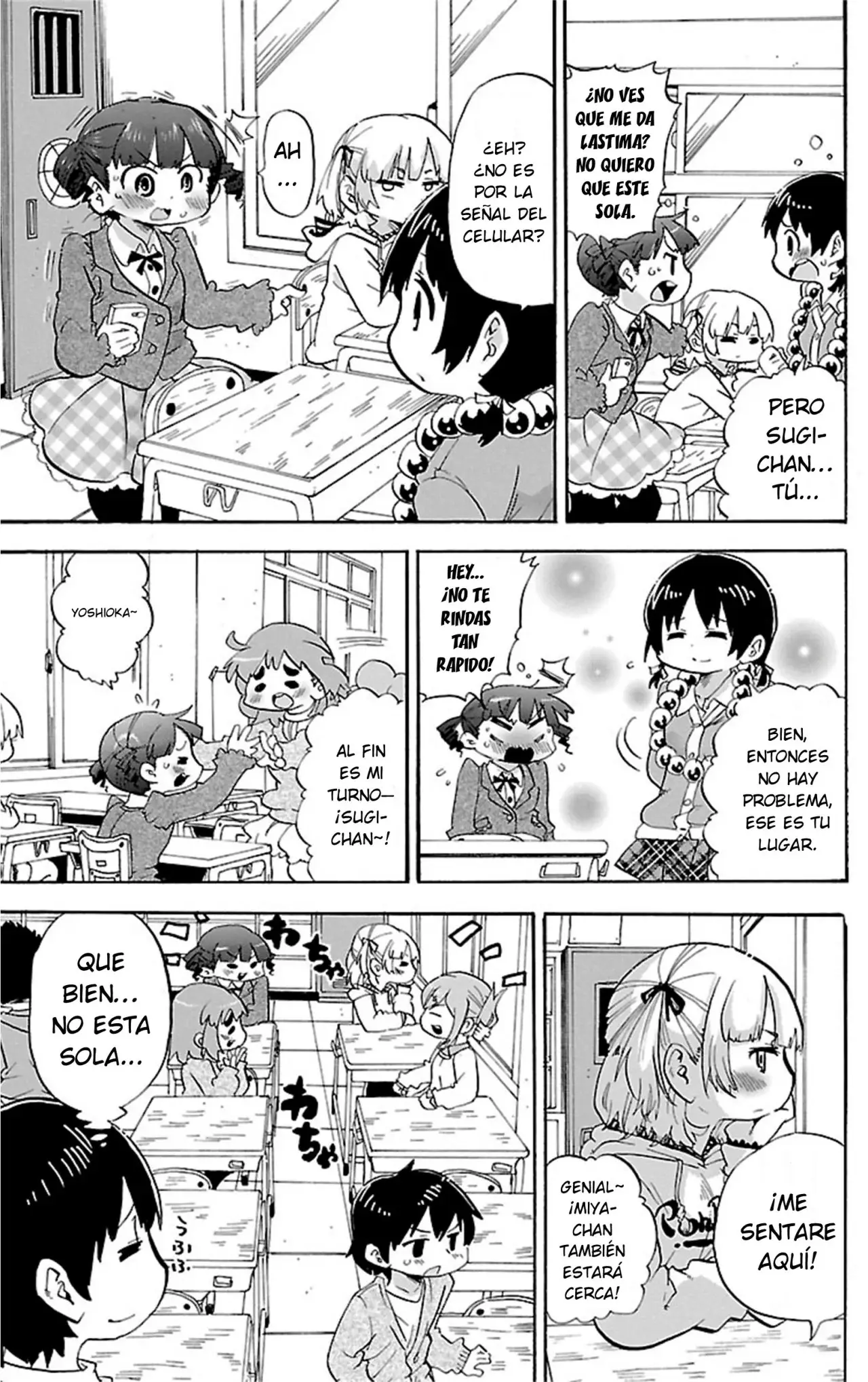 Mitsudomoe capítulo 272, página 8