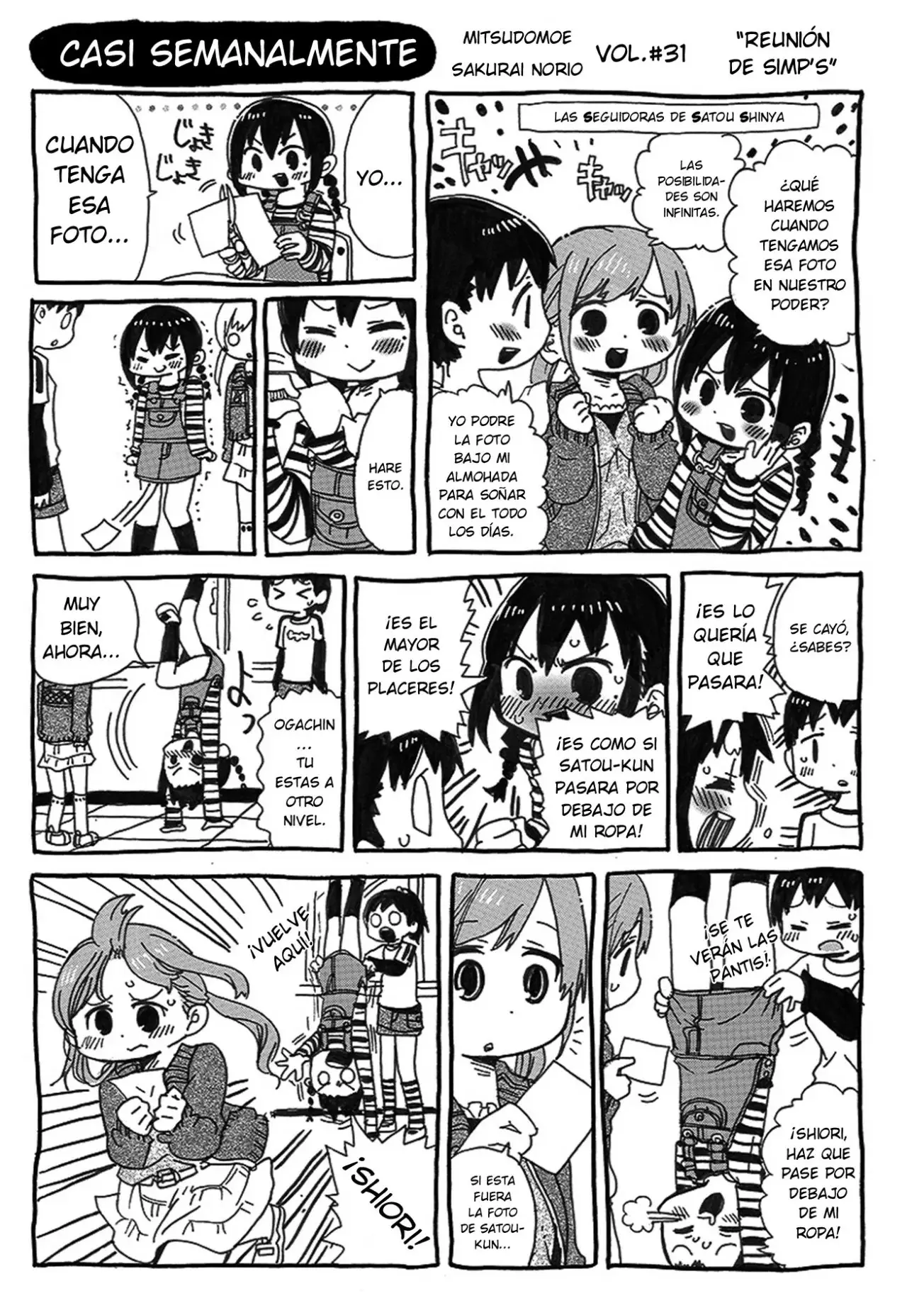 Mitsudomoe capítulo 277, página 10