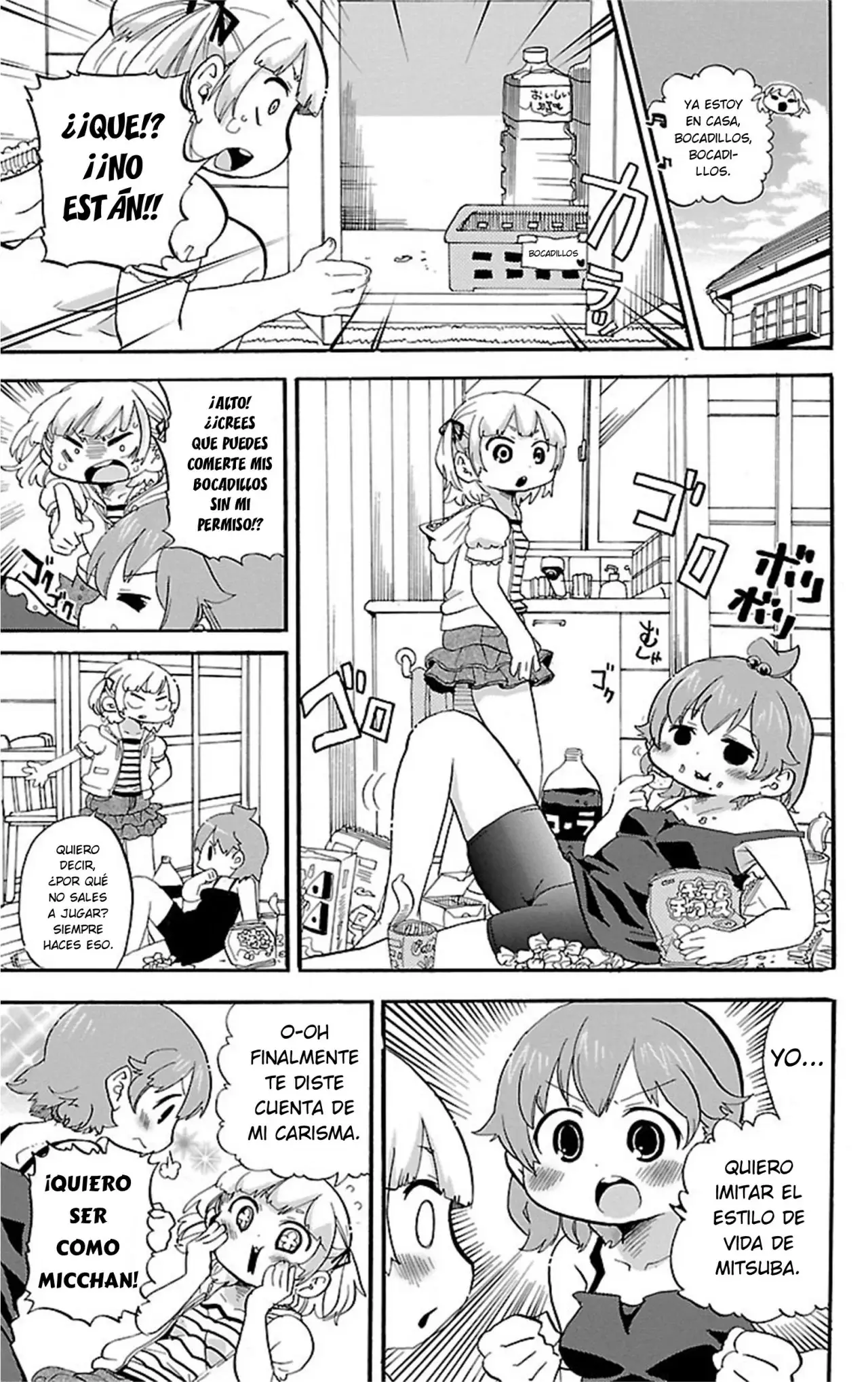 Mitsudomoe capítulo 278, página 4
