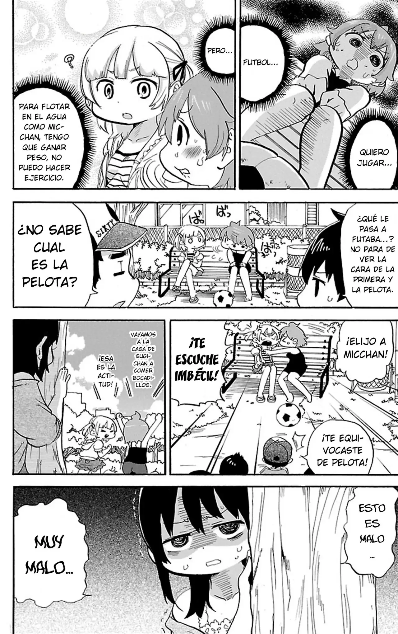 Mitsudomoe capítulo 278, página 7