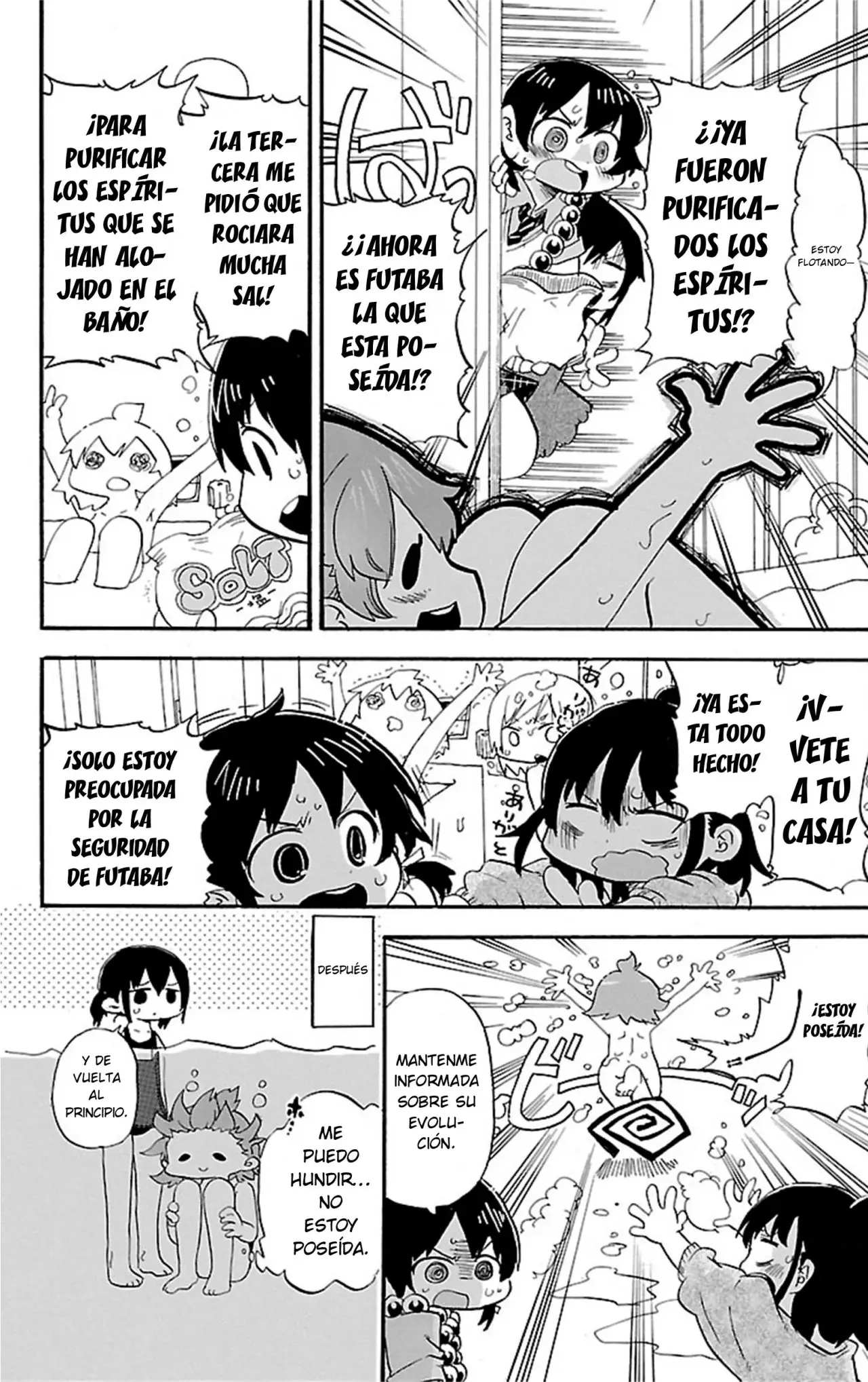 Mitsudomoe capítulo 278, página 9