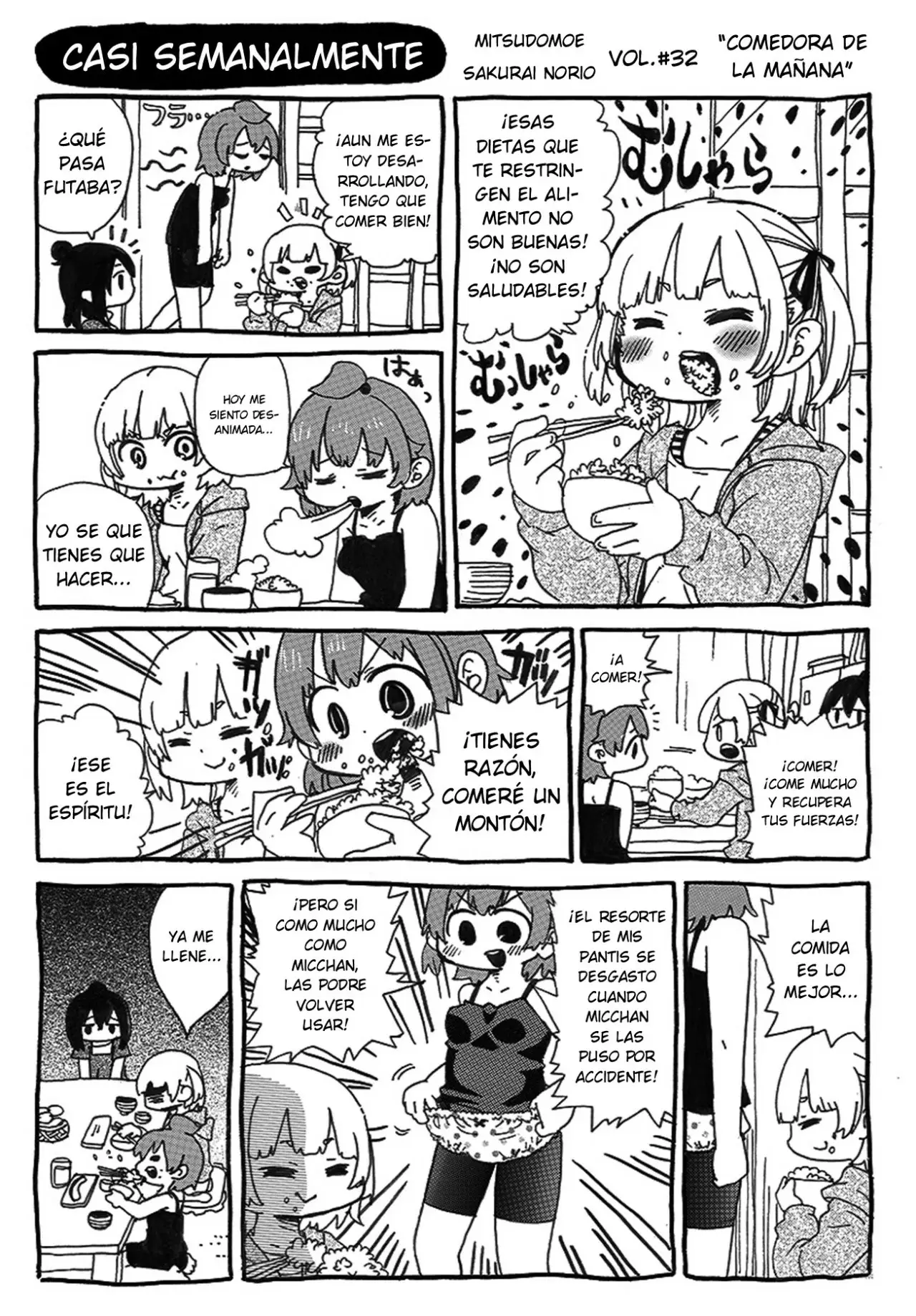 Mitsudomoe capítulo 278, página 10