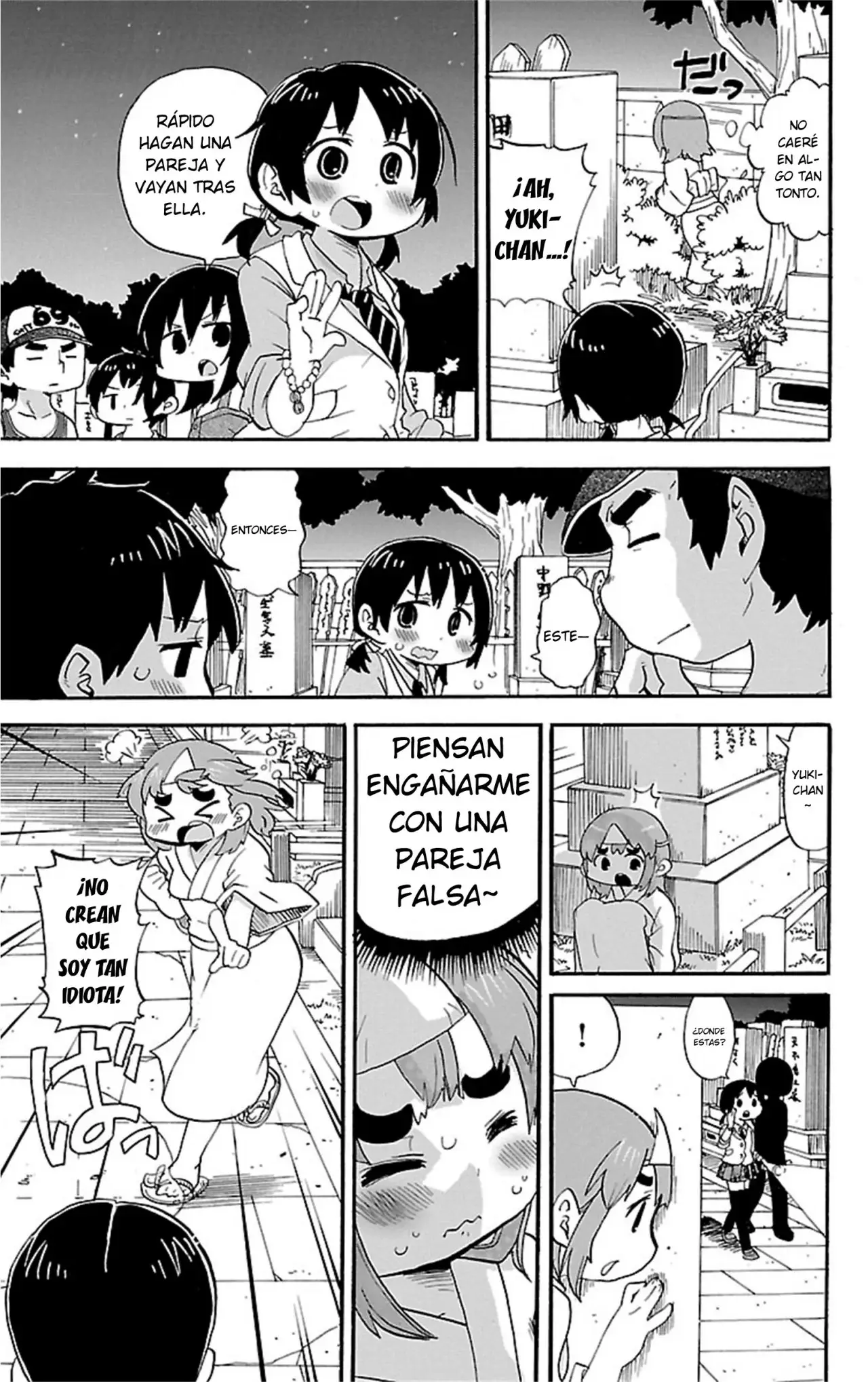 Mitsudomoe capítulo 279, página 8