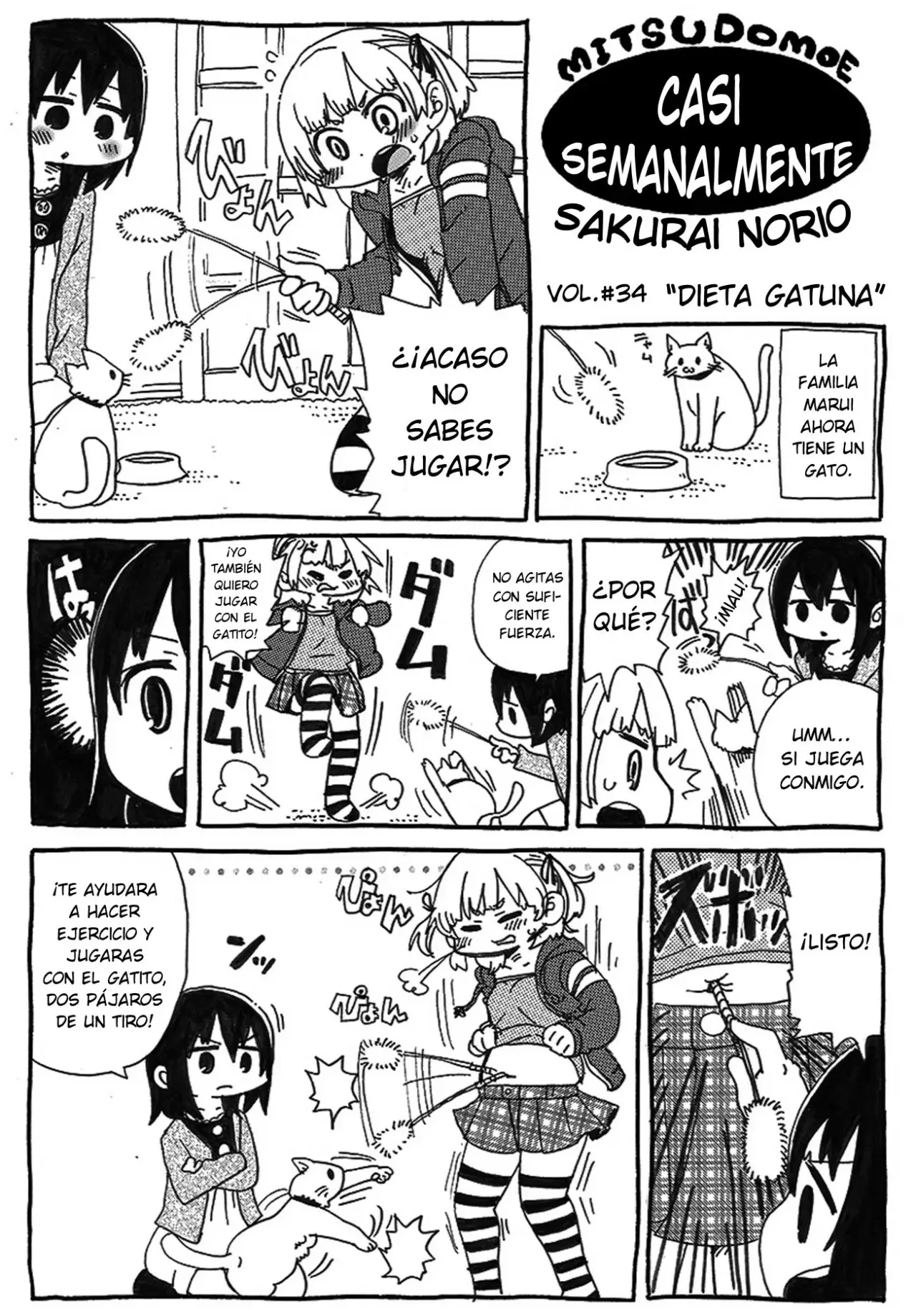Mitsudomoe capítulo 280, página 11
