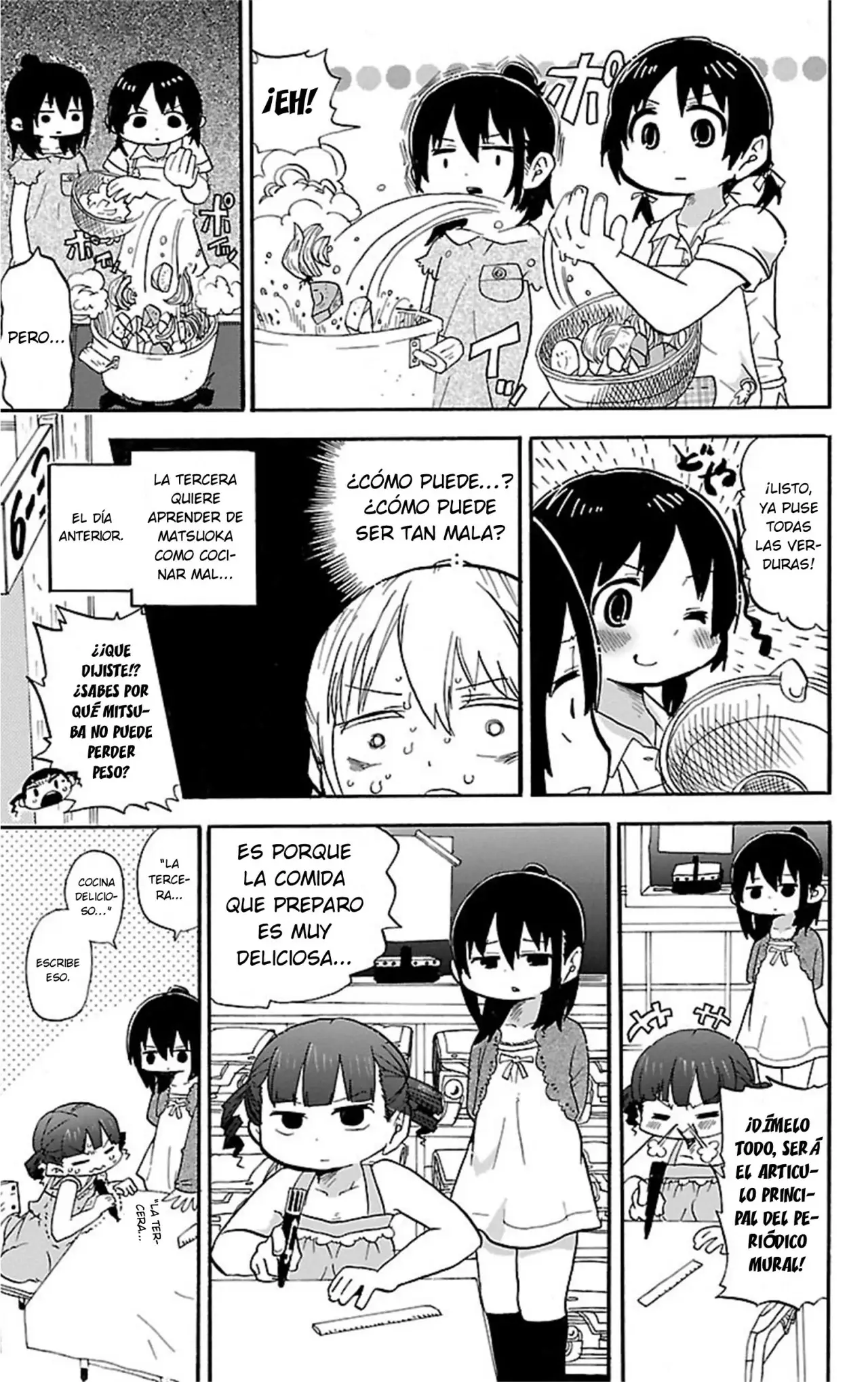 Mitsudomoe capítulo 282, página 4