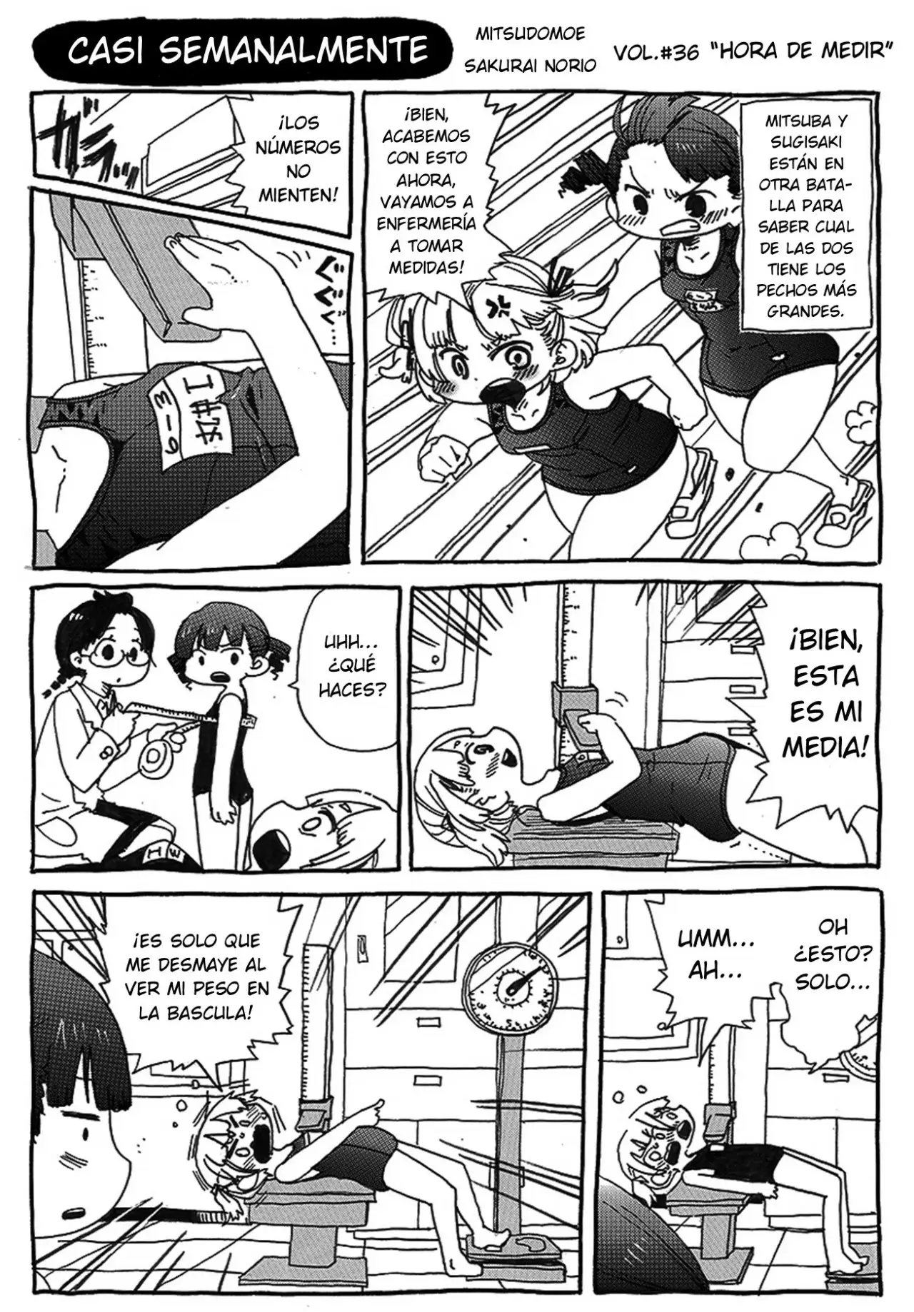 Mitsudomoe capítulo 282, página 10