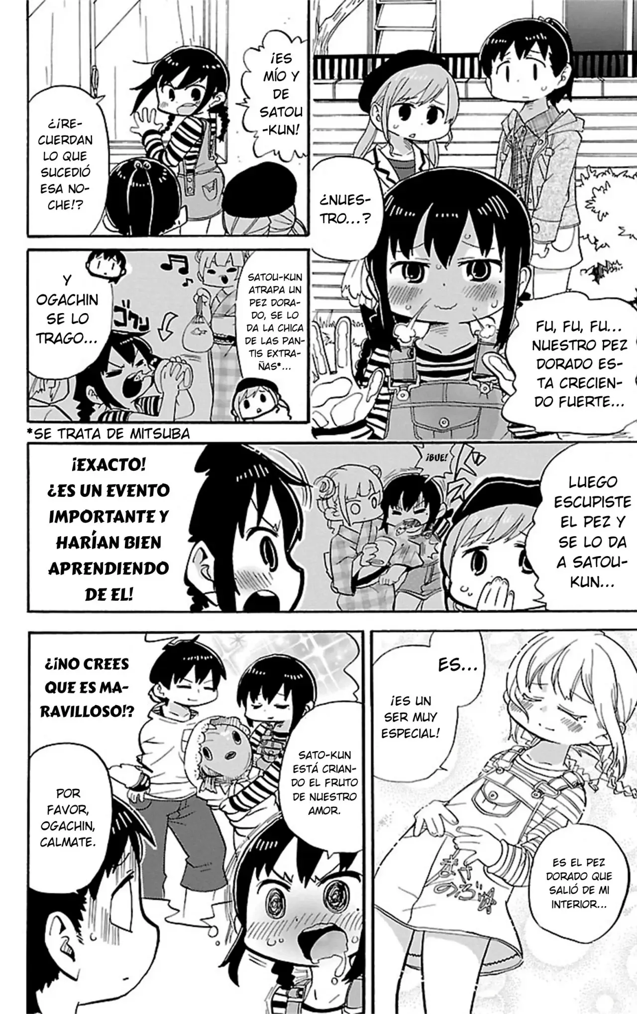 Mitsudomoe capítulo 283, página 3