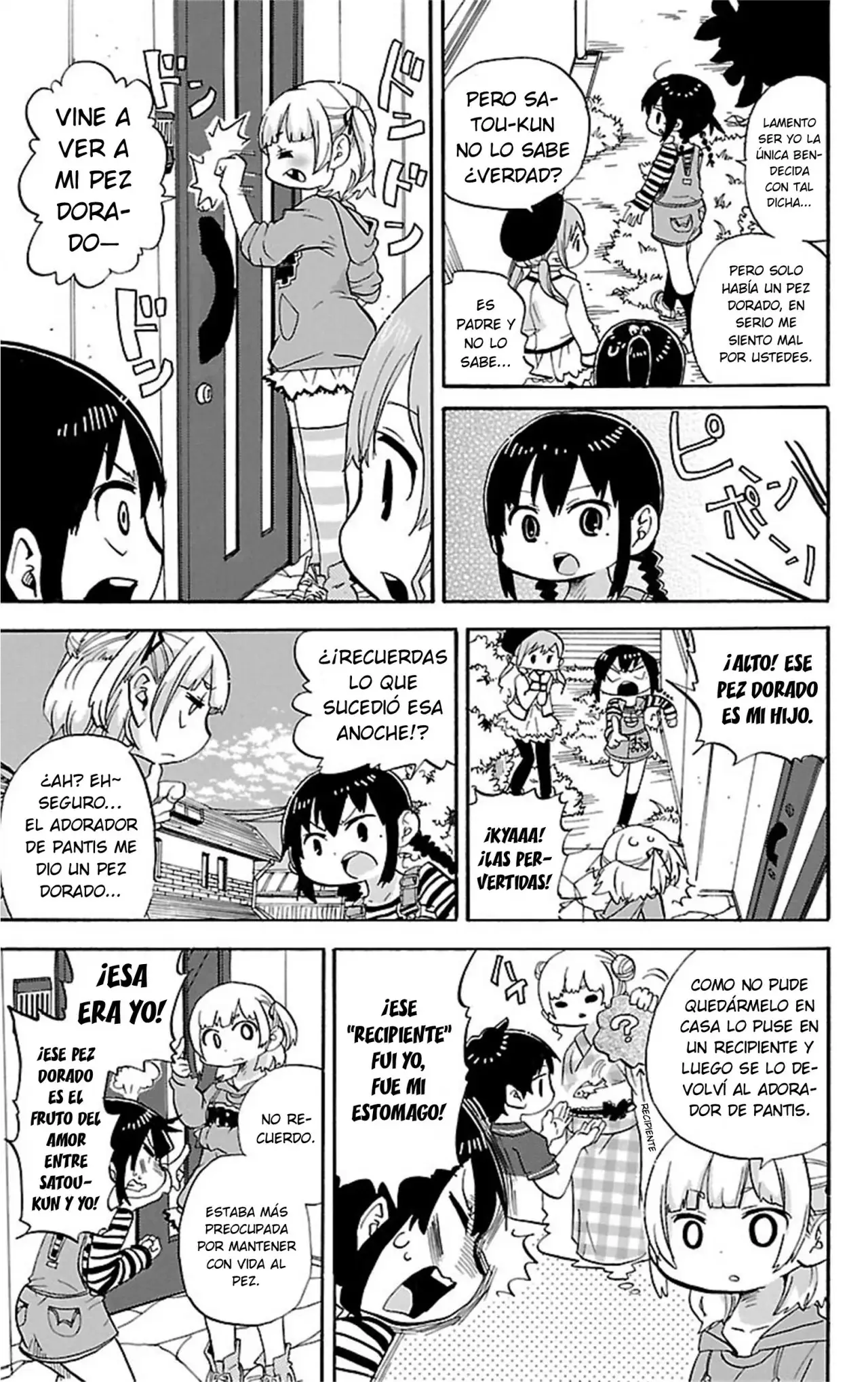 Mitsudomoe capítulo 283, página 4