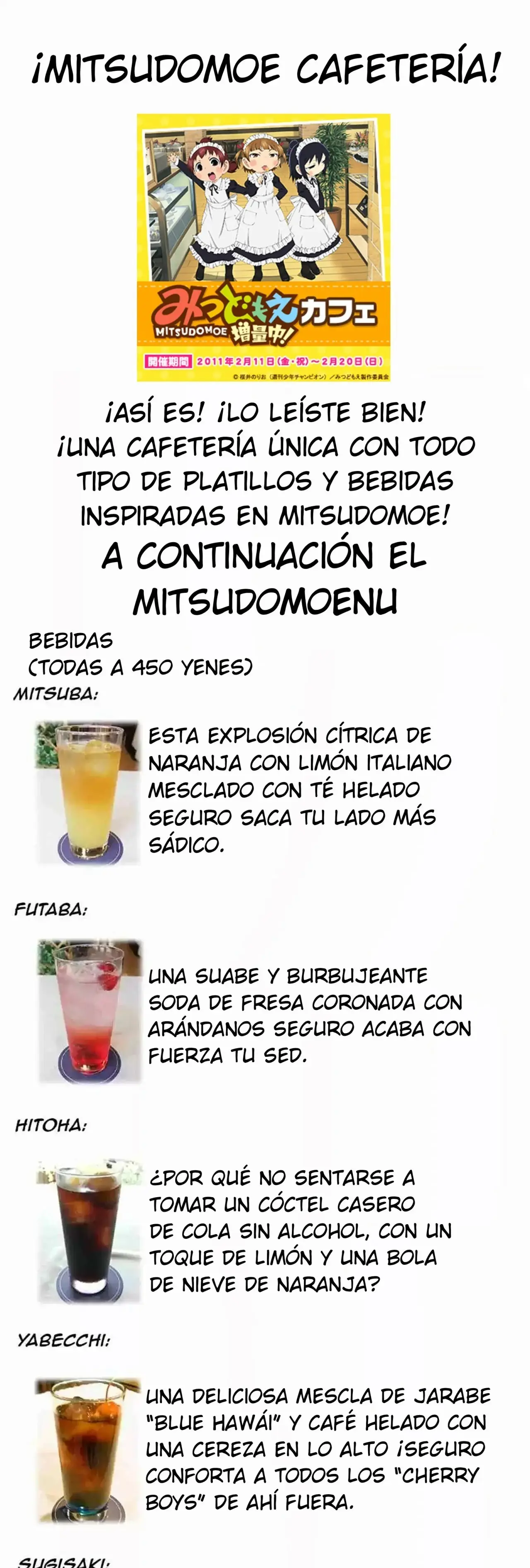 Mitsudomoe capítulo 284, página 12