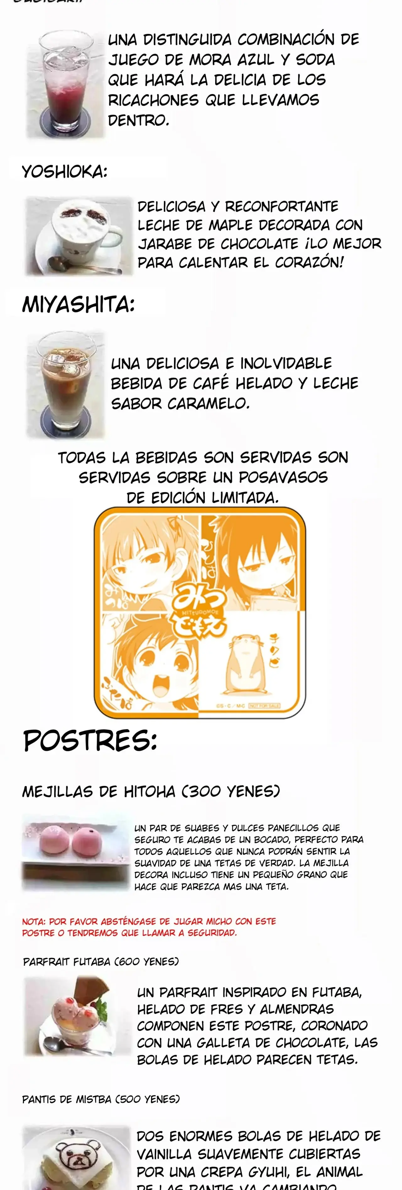 Mitsudomoe capítulo 284, página 13