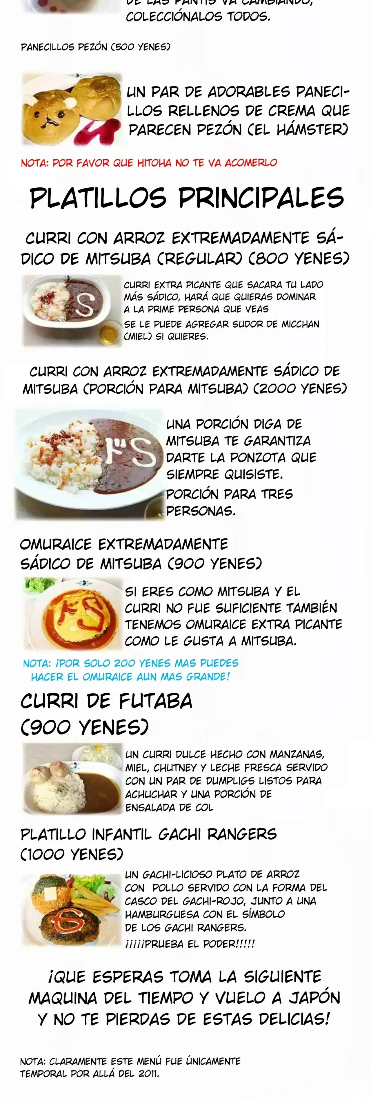 Mitsudomoe capítulo 284, página 14