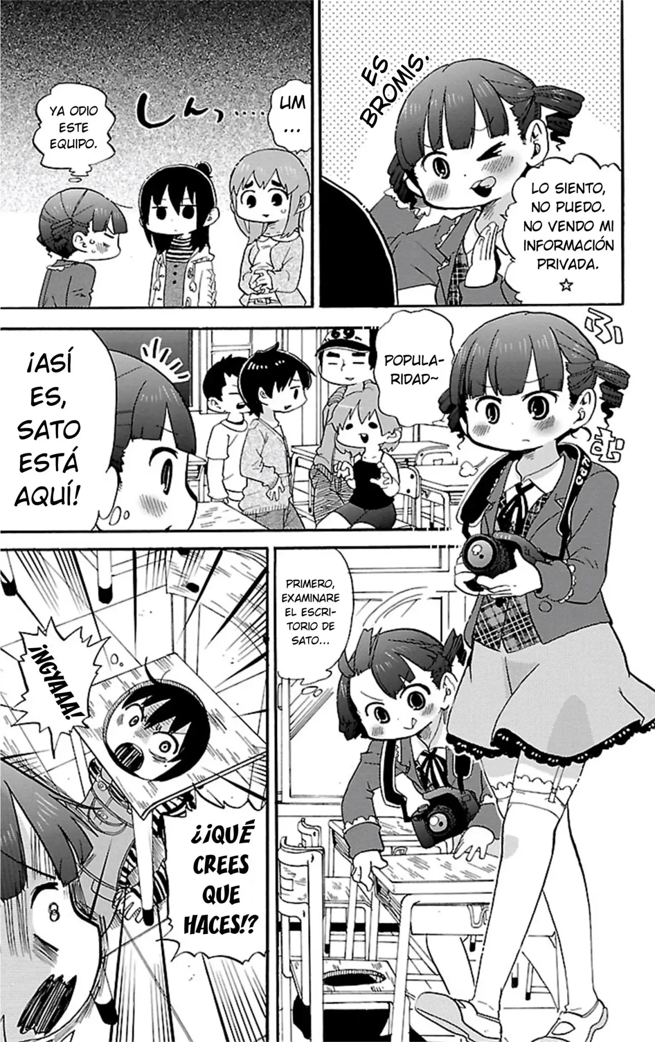 Mitsudomoe capítulo 285, página 9