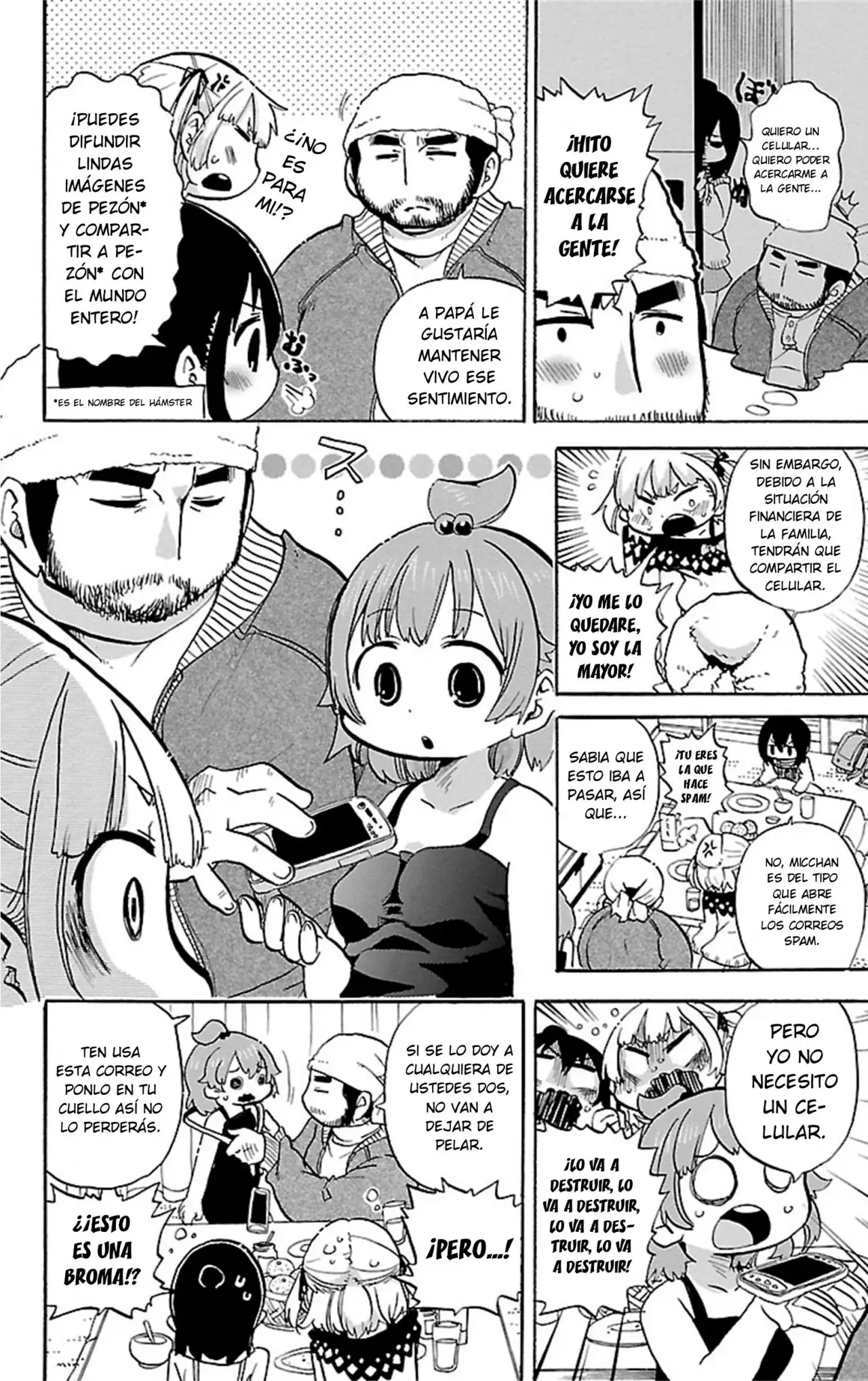 Mitsudomoe capítulo 290, página 3