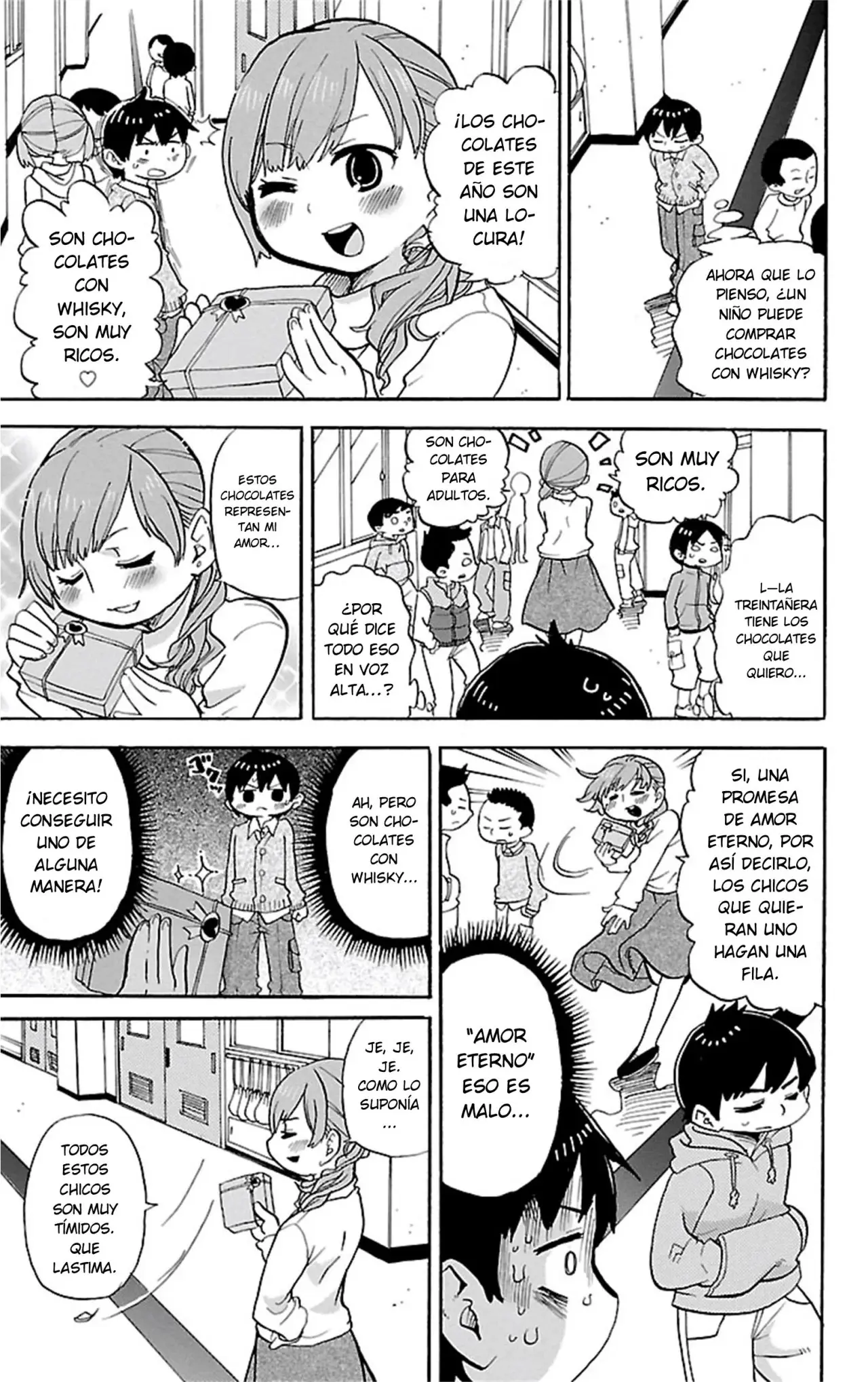 Mitsudomoe capítulo 291, página 8