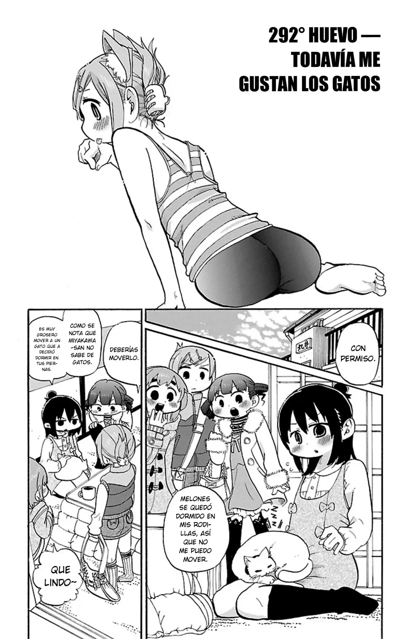 Mitsudomoe capítulo 292, página 2