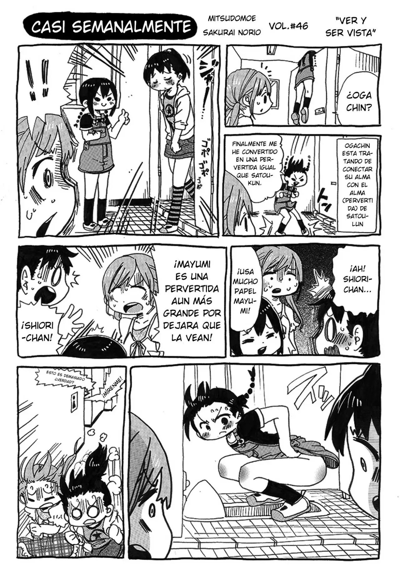 Mitsudomoe capítulo 292, página 10