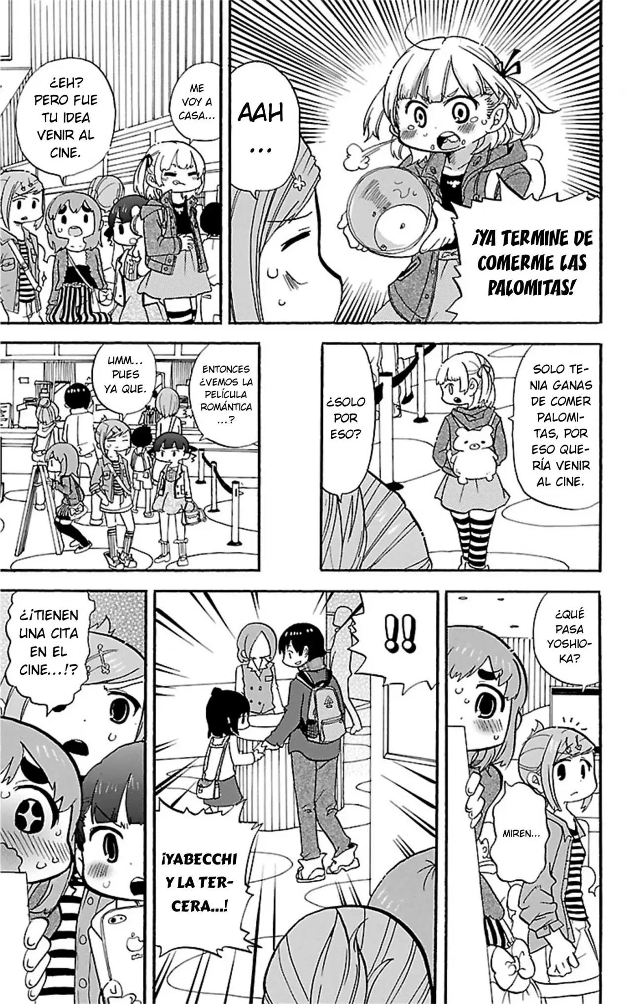 Mitsudomoe capítulo 293, página 4