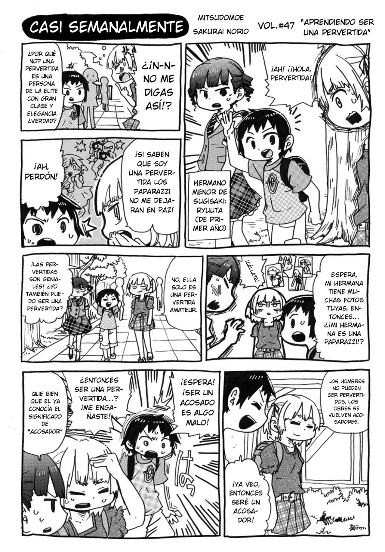 Mitsudomoe capítulo 293, página 10