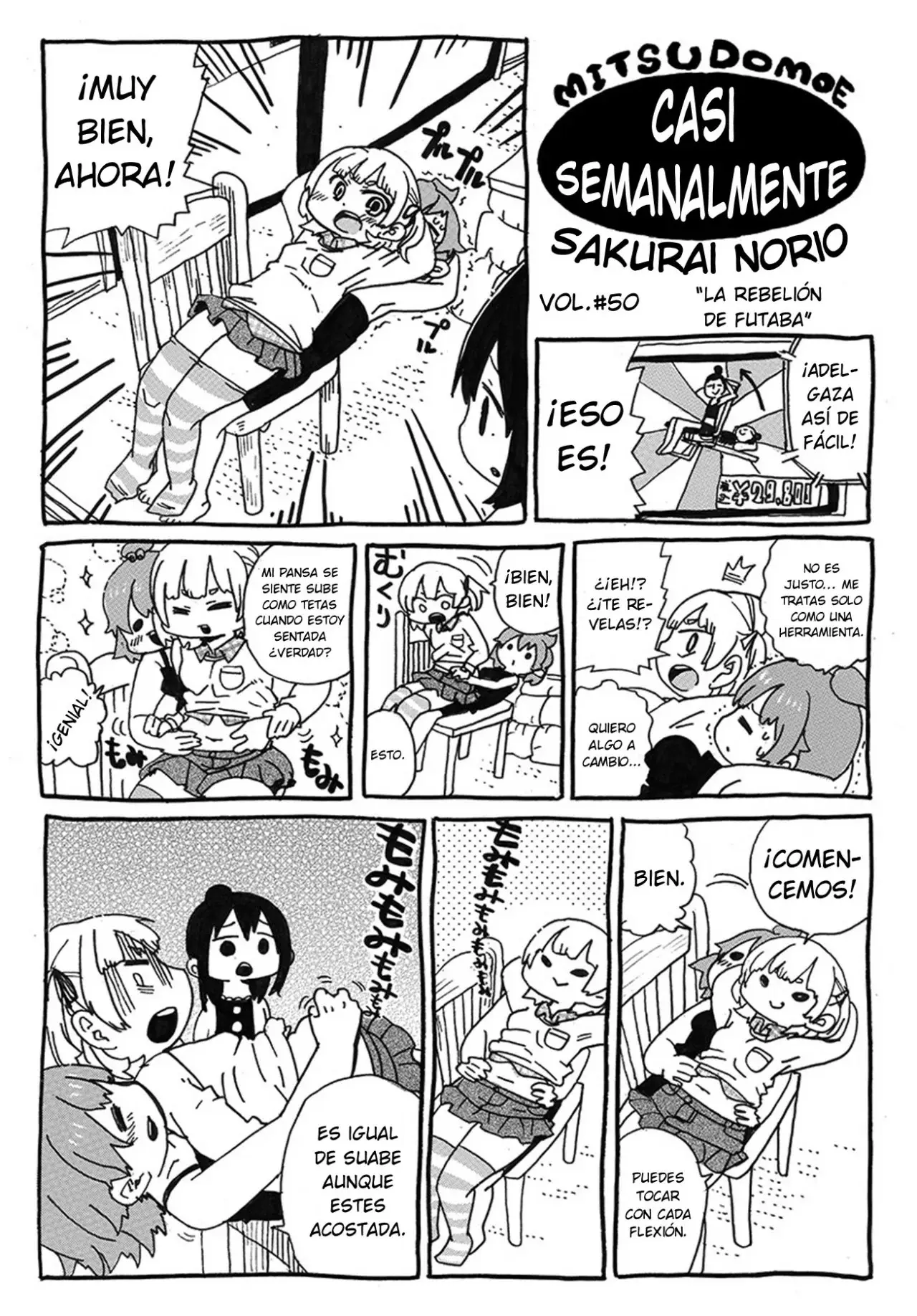 Mitsudomoe capítulo 296, página 12