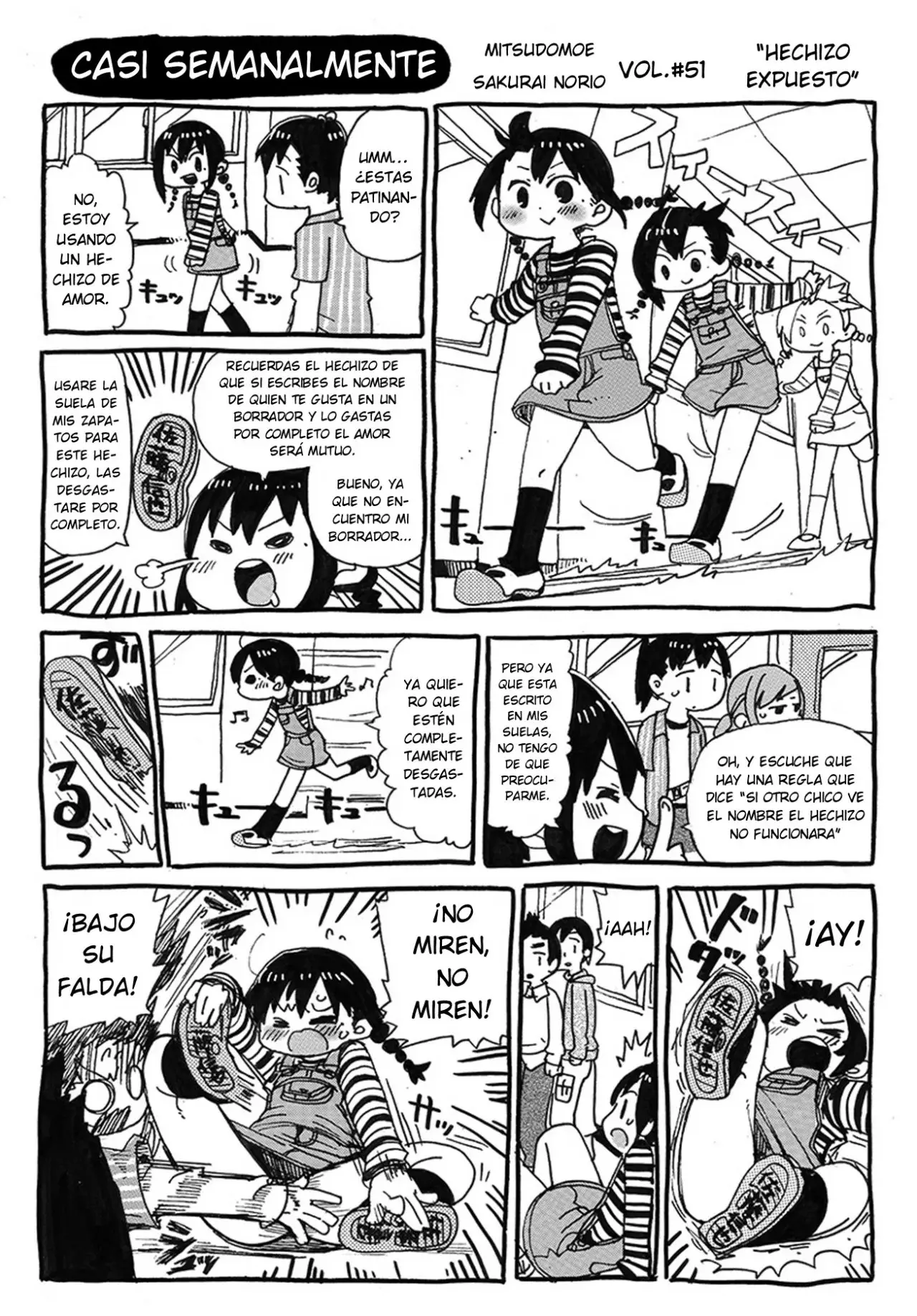 Mitsudomoe capítulo 297, página 10
