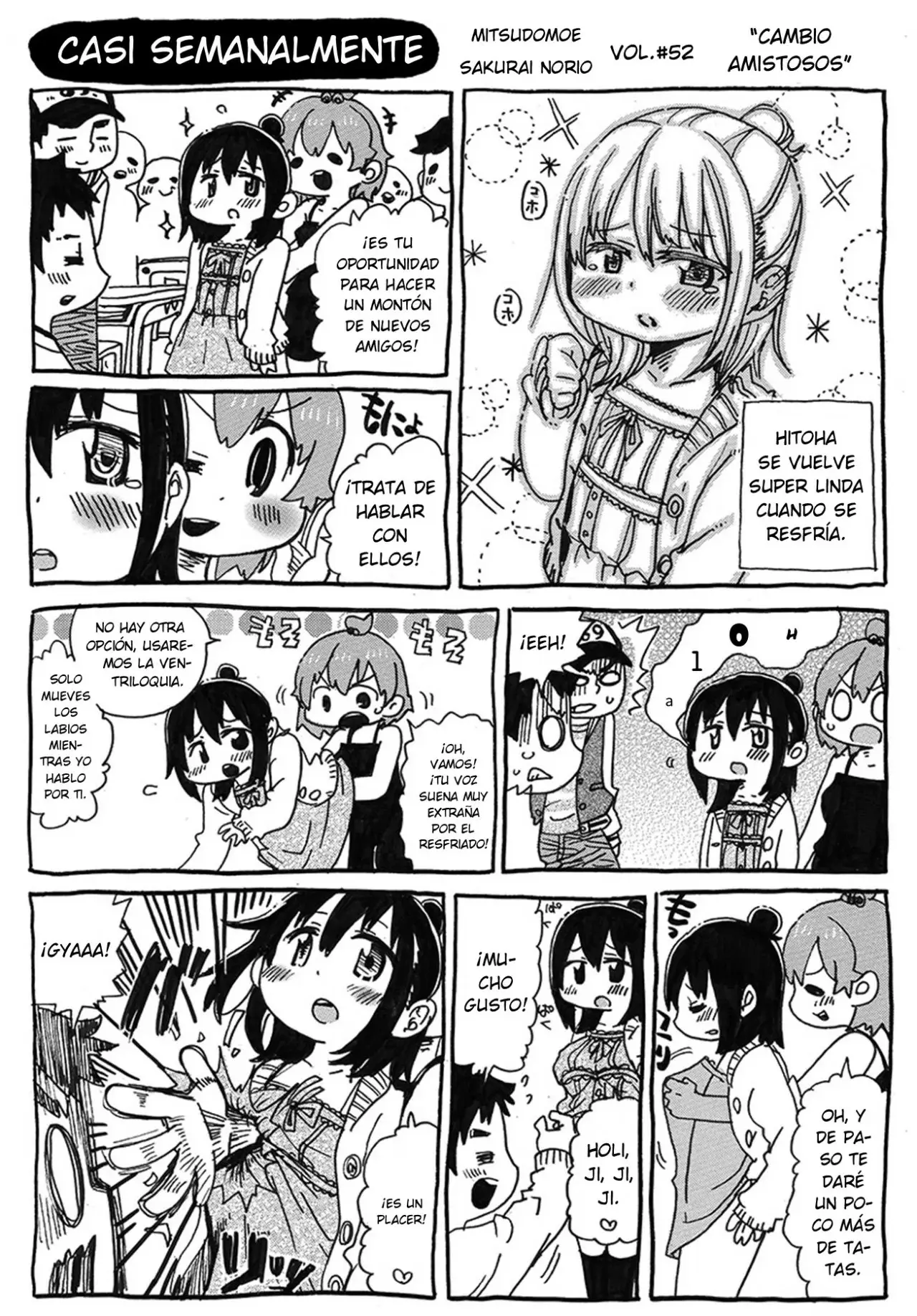 Mitsudomoe capítulo 298, página 10
