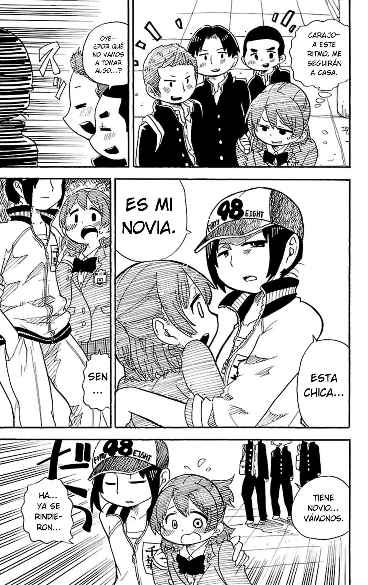 Mitsudomoe capítulo 300, página 12