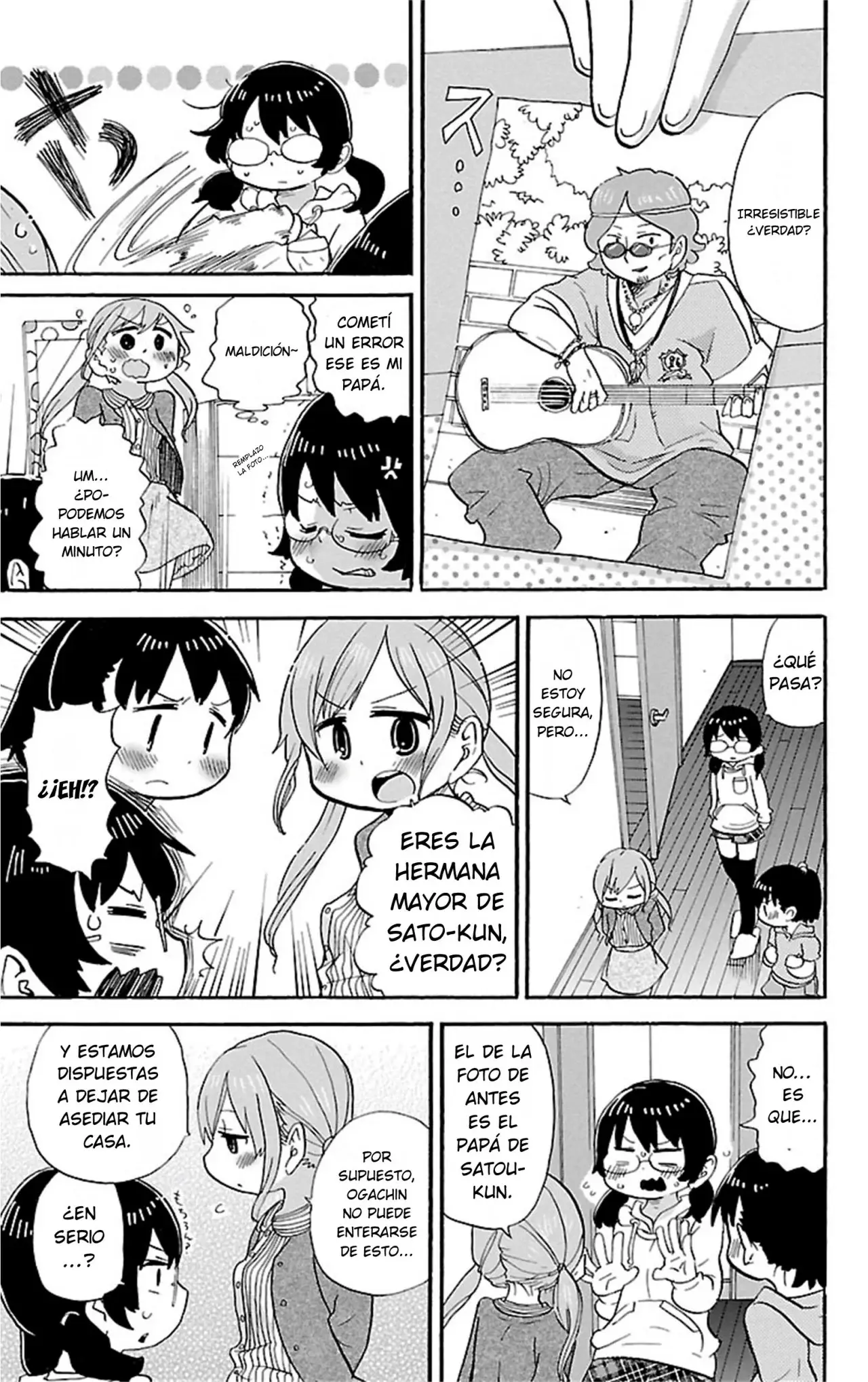 Mitsudomoe capítulo 307, página 8