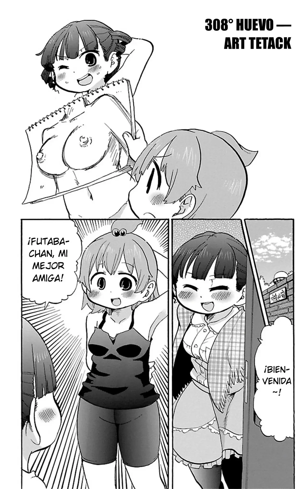 Mitsudomoe capítulo 308, página 2
